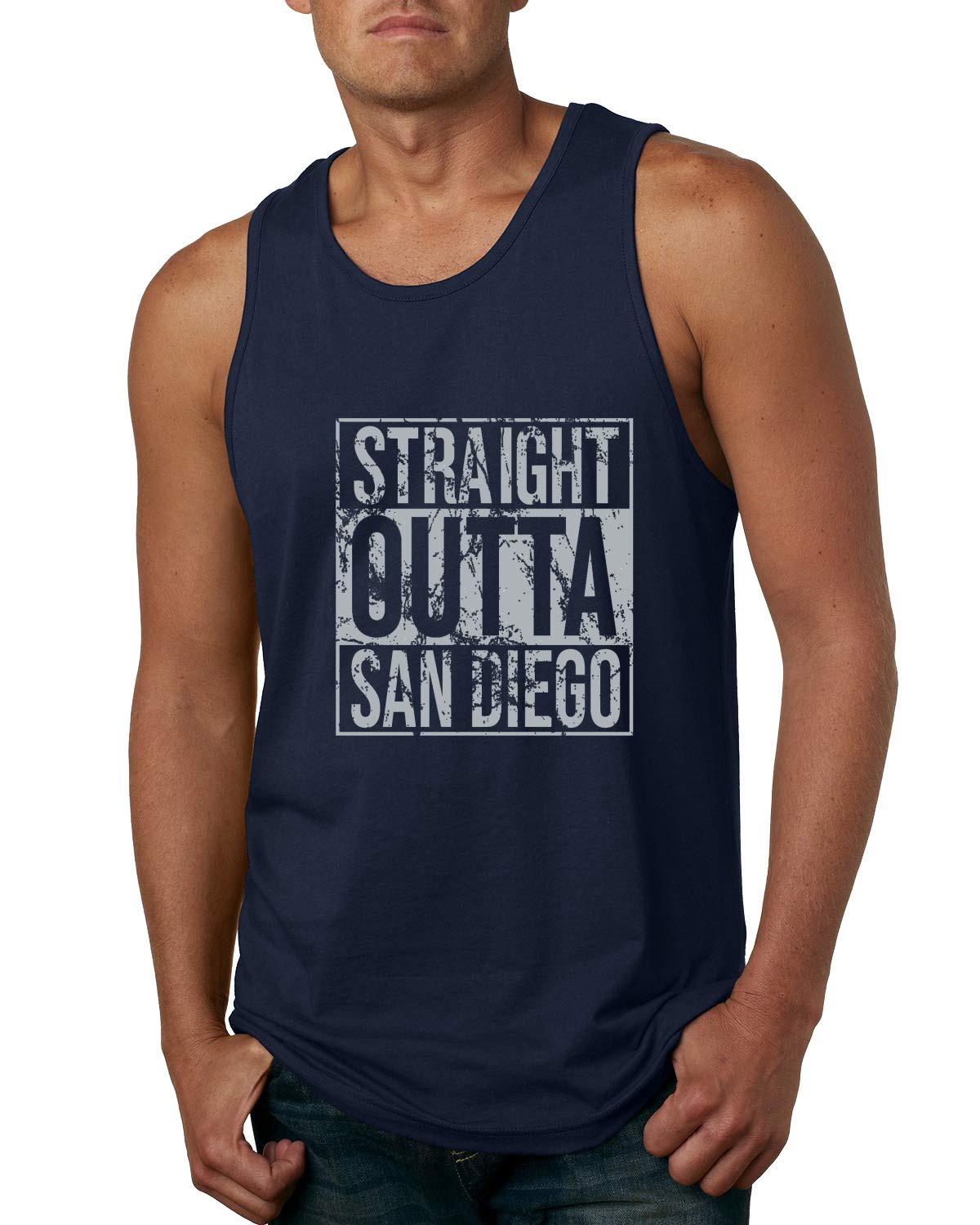 Straight Outta Arizona ARI Fan Graphic Tank Top for Men - Fantasy Baseball Sports Apparel | Perfect for Game Day, Fan Events & Summer Outfits