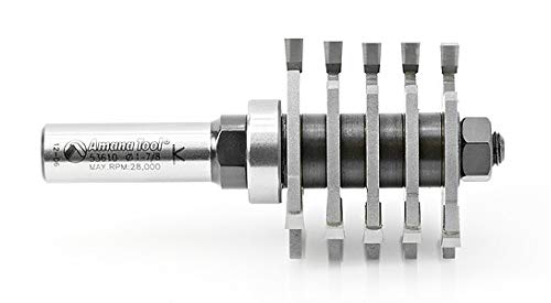 Amana Tool 53610 Carbide Tipped Box Joint Router Bit 1-7/8