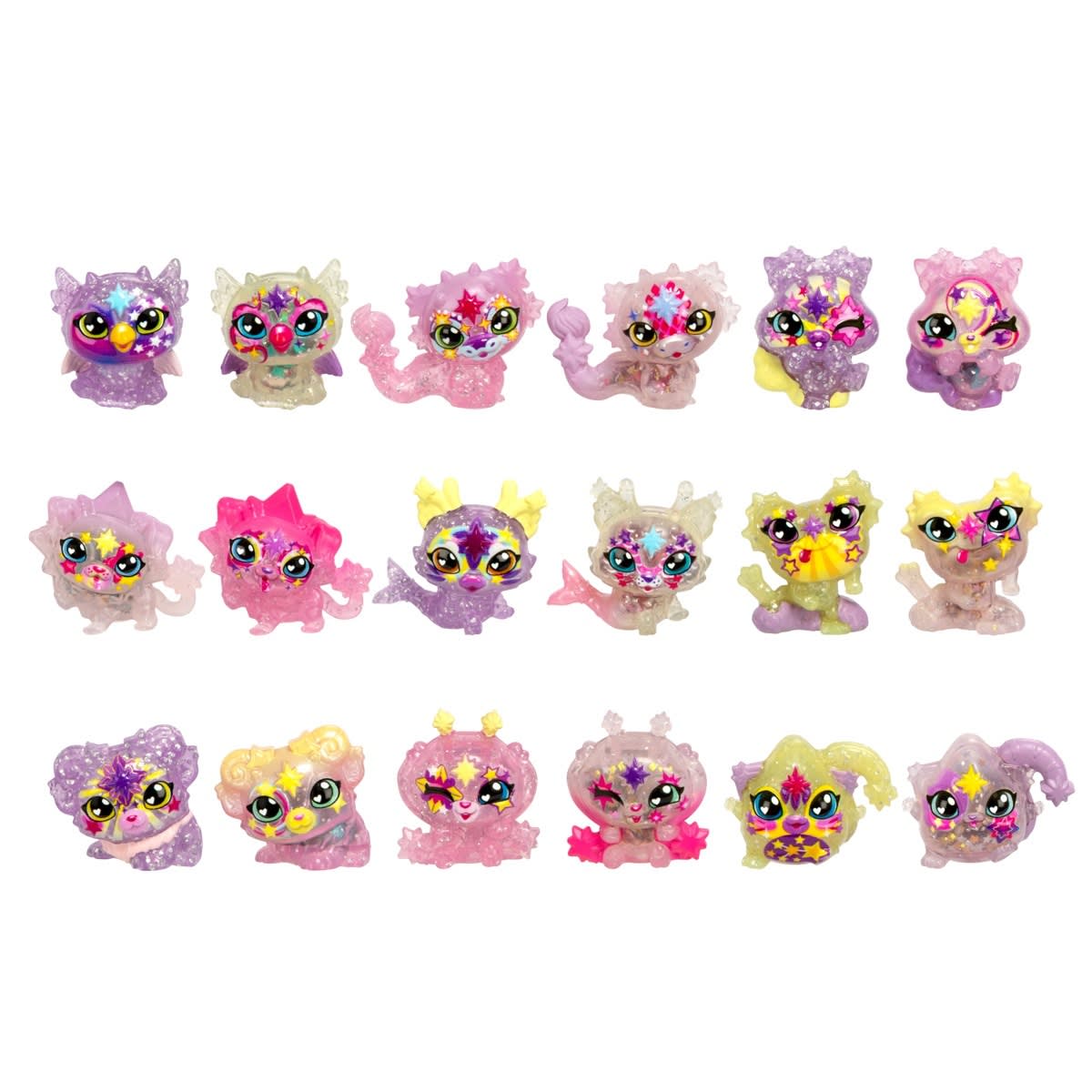 Magic Mixies Minis Shimmerverse Series 1 - 4-Pack Assorted Collectible Toy Figures for Kids | Perfect for Playtime, Party Favors & Surprise Gifts