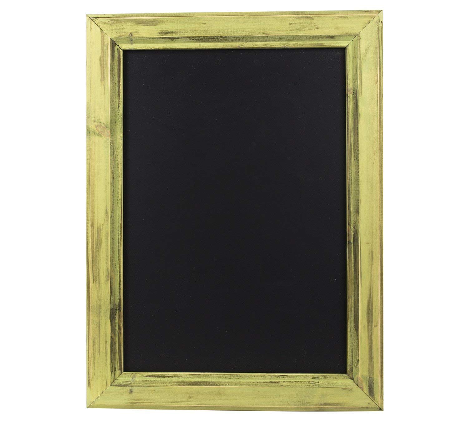 Wooden Kitchen Blackboard in Sage Green - Perfect for Meal Planning, Grocery Lists & Family Notes in Home, Office or Restaurant