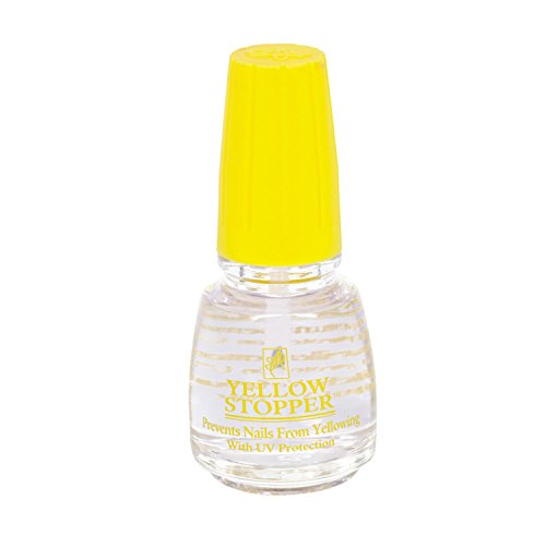 Yellow Stopper Top Coat - Long-Lasting Nail Polish Sealer for Gel & Acrylic Nails | Perfect for Manicures, Pedicures & Salon Use