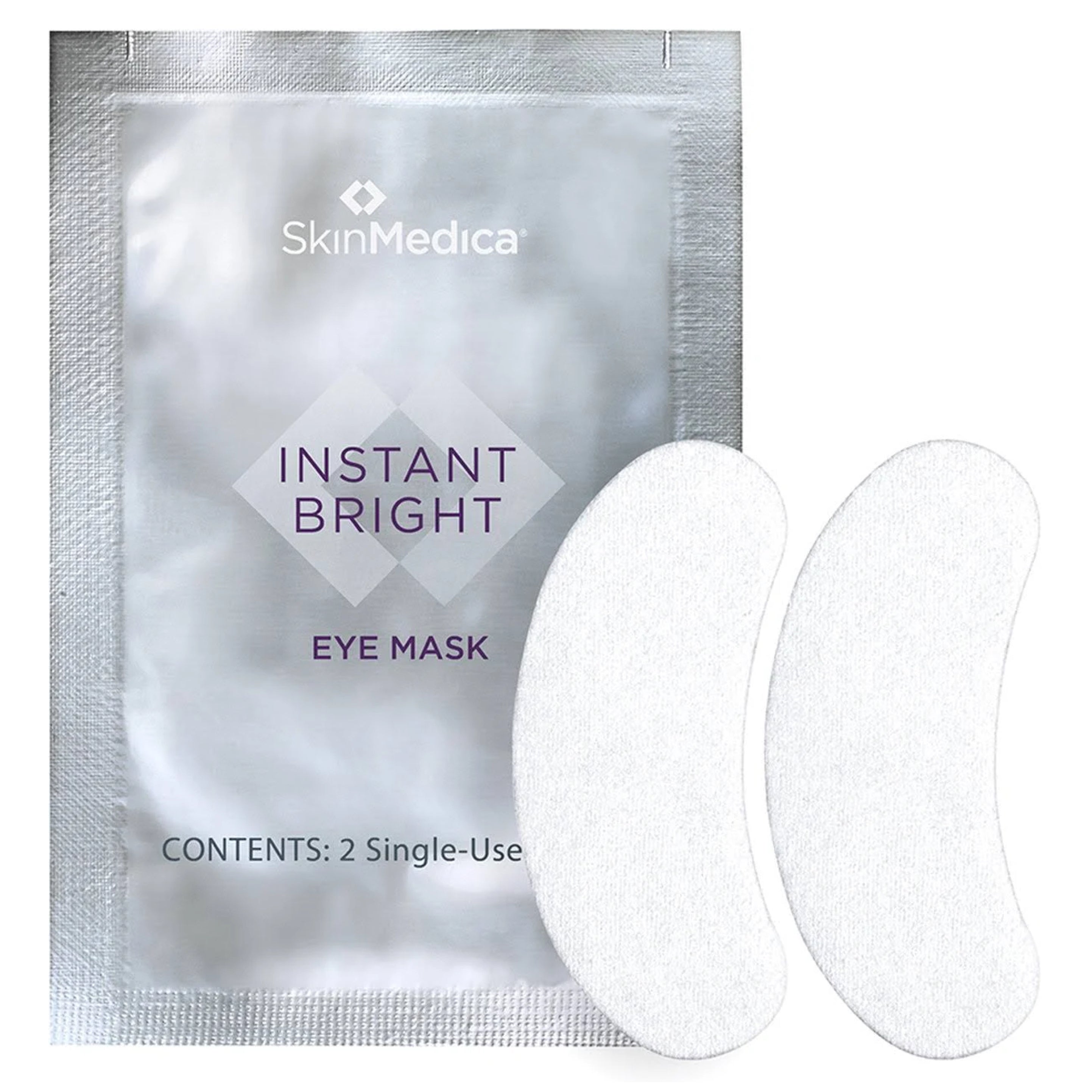 SkinMedica® Instant Bright Eye Mask - 6 Pairs, Under Eye Patches for Dark Circles & Puffiness, Hydrating Eye Treatment for Brightening & Anti-Aging - Perfect for Travel, Spa Days & Nighttime Skincare Routine