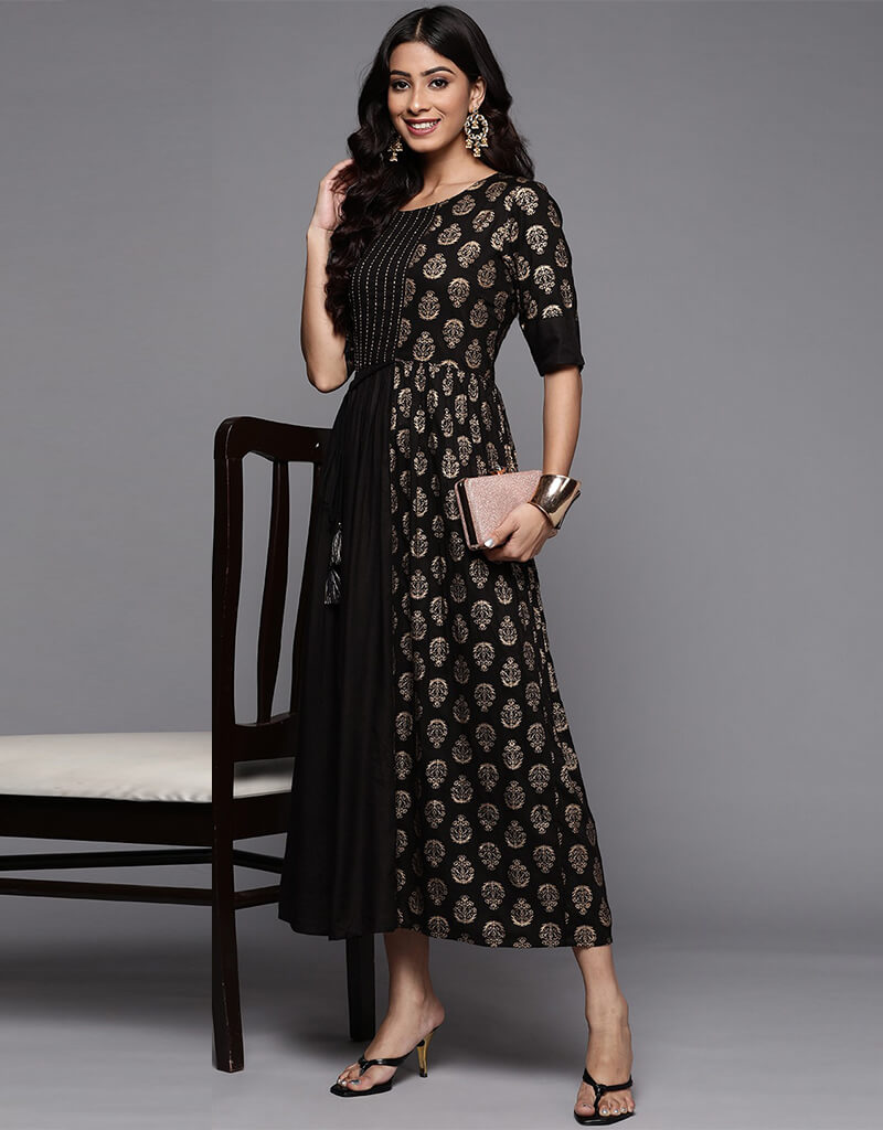 Elegant Black Midi Dress for Women - Flattering Bodycon Party & Cocktail Dress - Perfect for Evening Events, Date Nights & Special Occasions