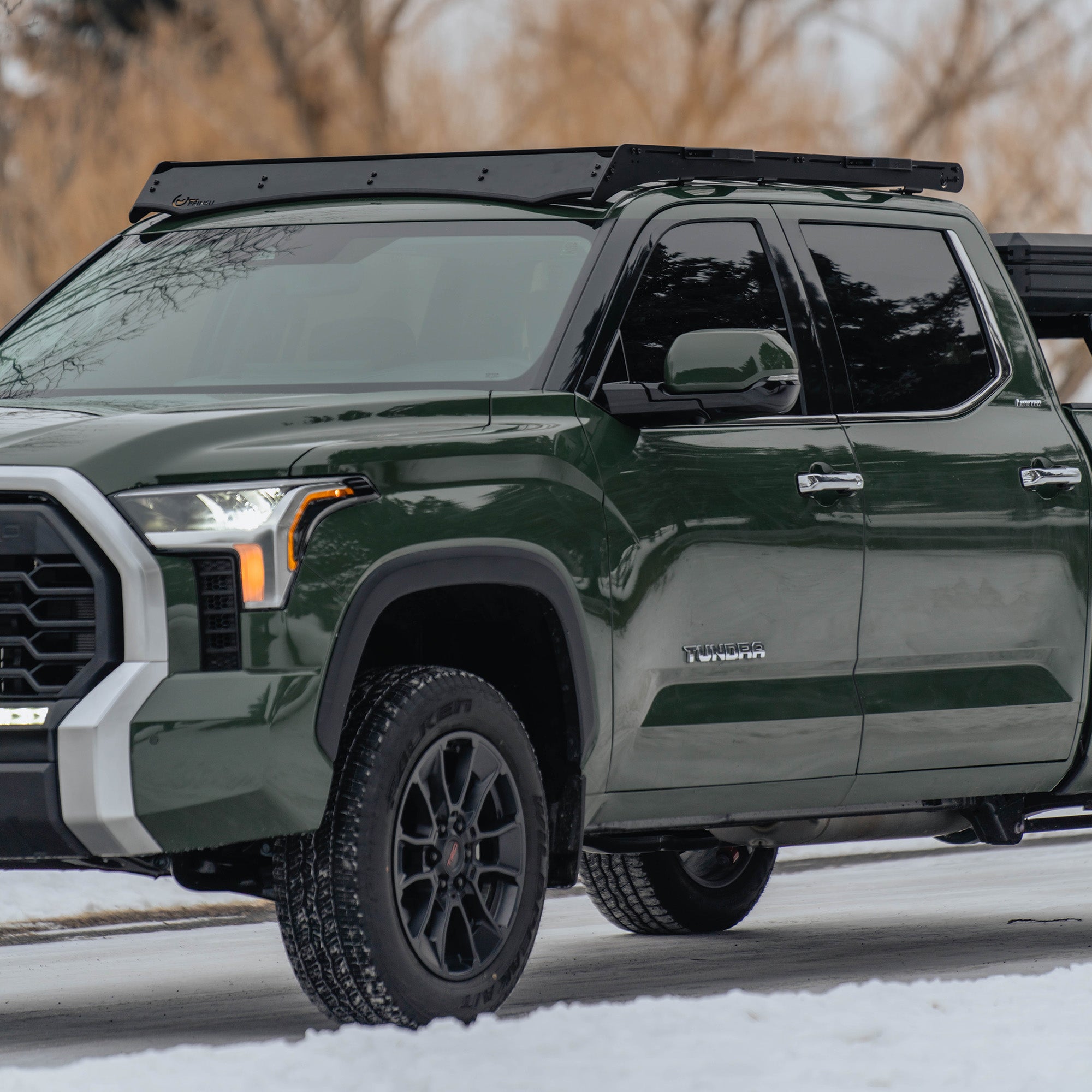 2022-2023 Toyota Tundra CrewMax Prinsu Roof Rack - Heavy Duty Aluminum Roof Rack System for Off-Road Adventures, Camping & Outdoor Gear Storage