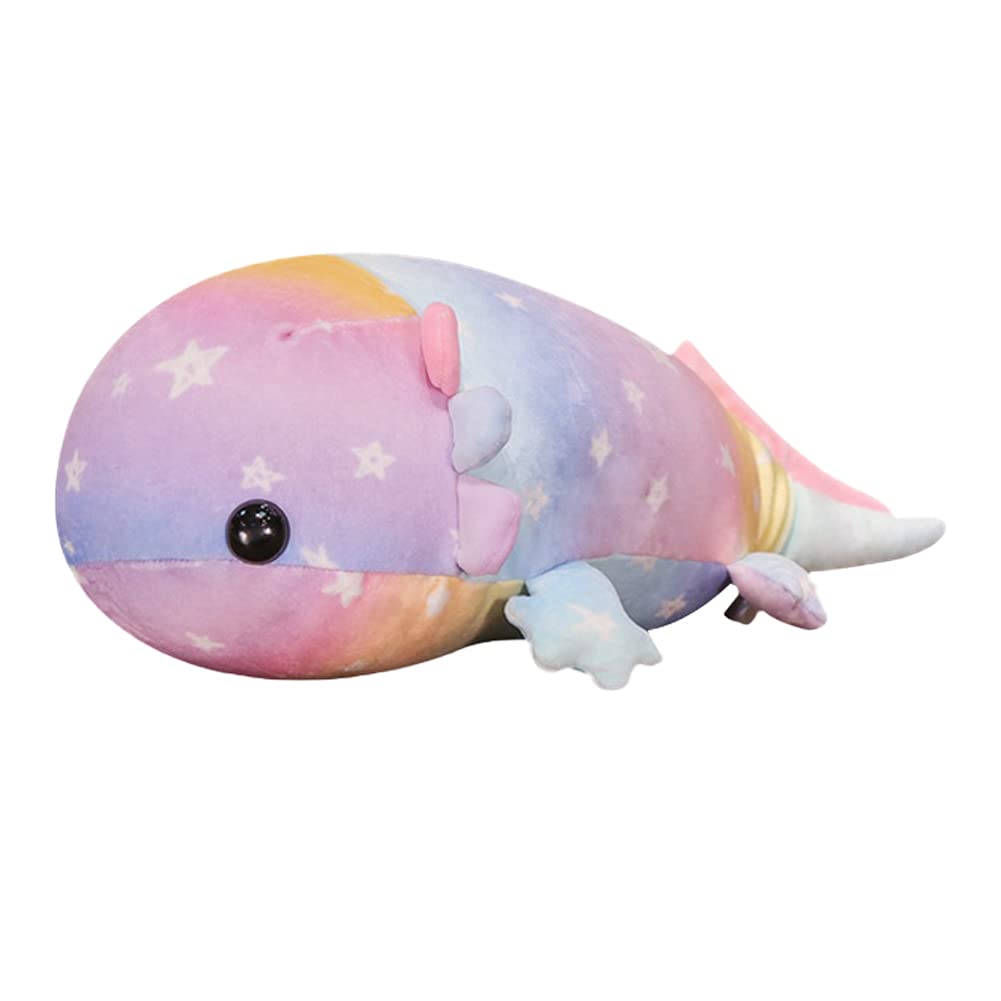 Cute Axolotl Plush Toy - Super Soft Stuffed Salamander Animal Doll, Adorable Seal Pillow for Kids & Adults | Perfect Gift for Birthday Parties, Home Decor, Stress Relief & Cuddling