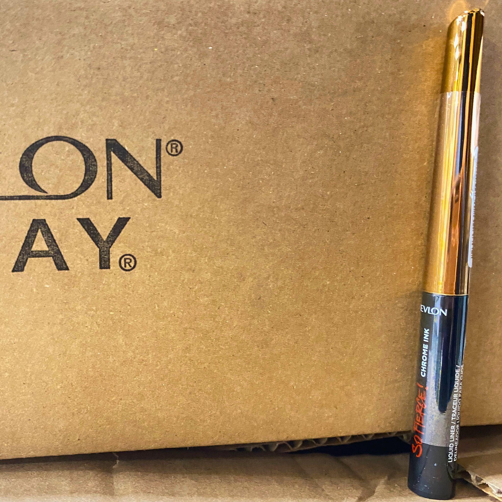 Revlon So Fierce Chrome Ink Liquid Eyeliner - 902 Bronzage Metallic Bronze - 0.03 oz (70-Piece Bulk Lot) - Long-Lasting Waterproof Makeup for Party, Night Out & Special Occasions