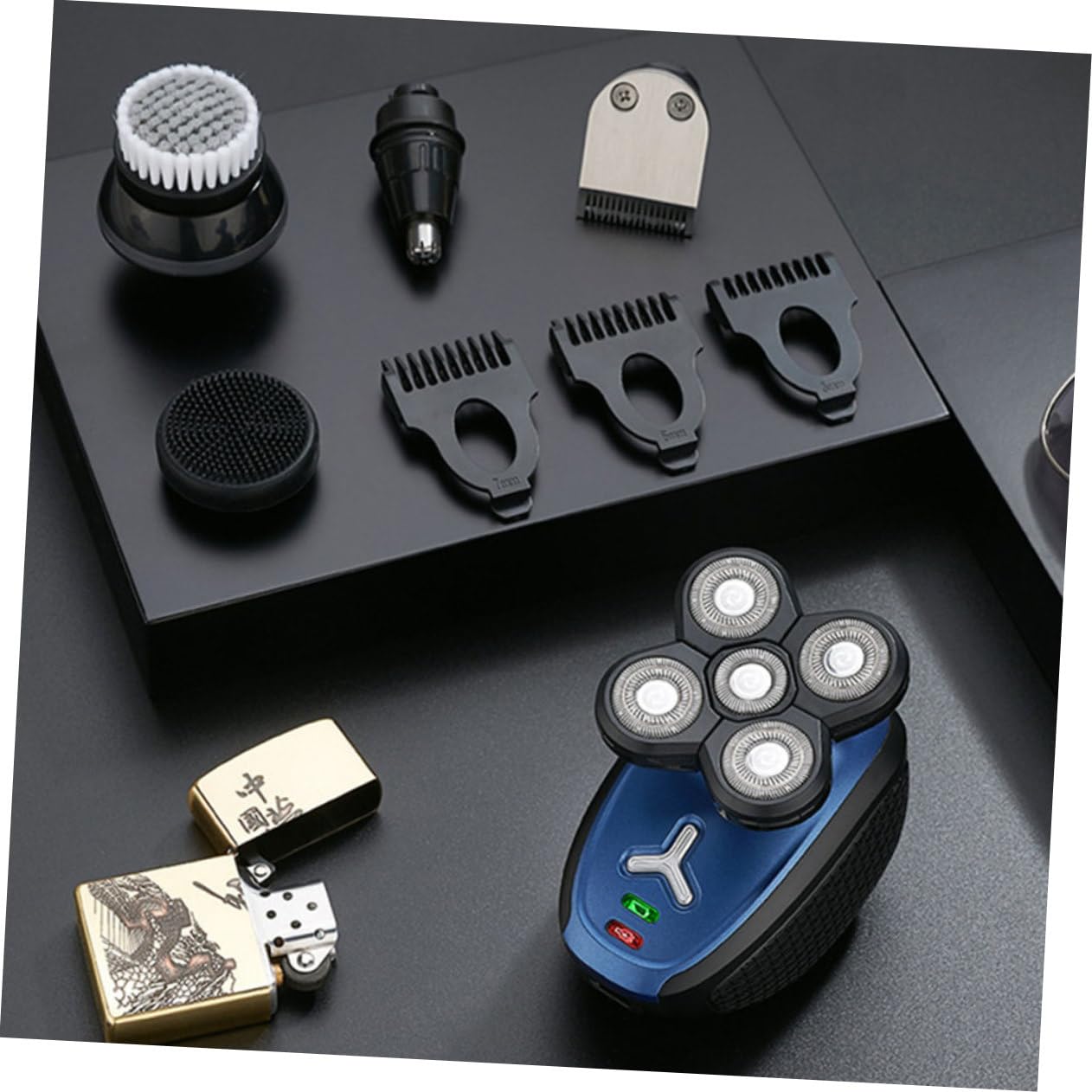 Beaupretty Electric Razor for Men - Rechargeable Waterproof Shaver with Precision Blades for Face & Body Shaving - Perfect for Travel, Gym & Daily Grooming
