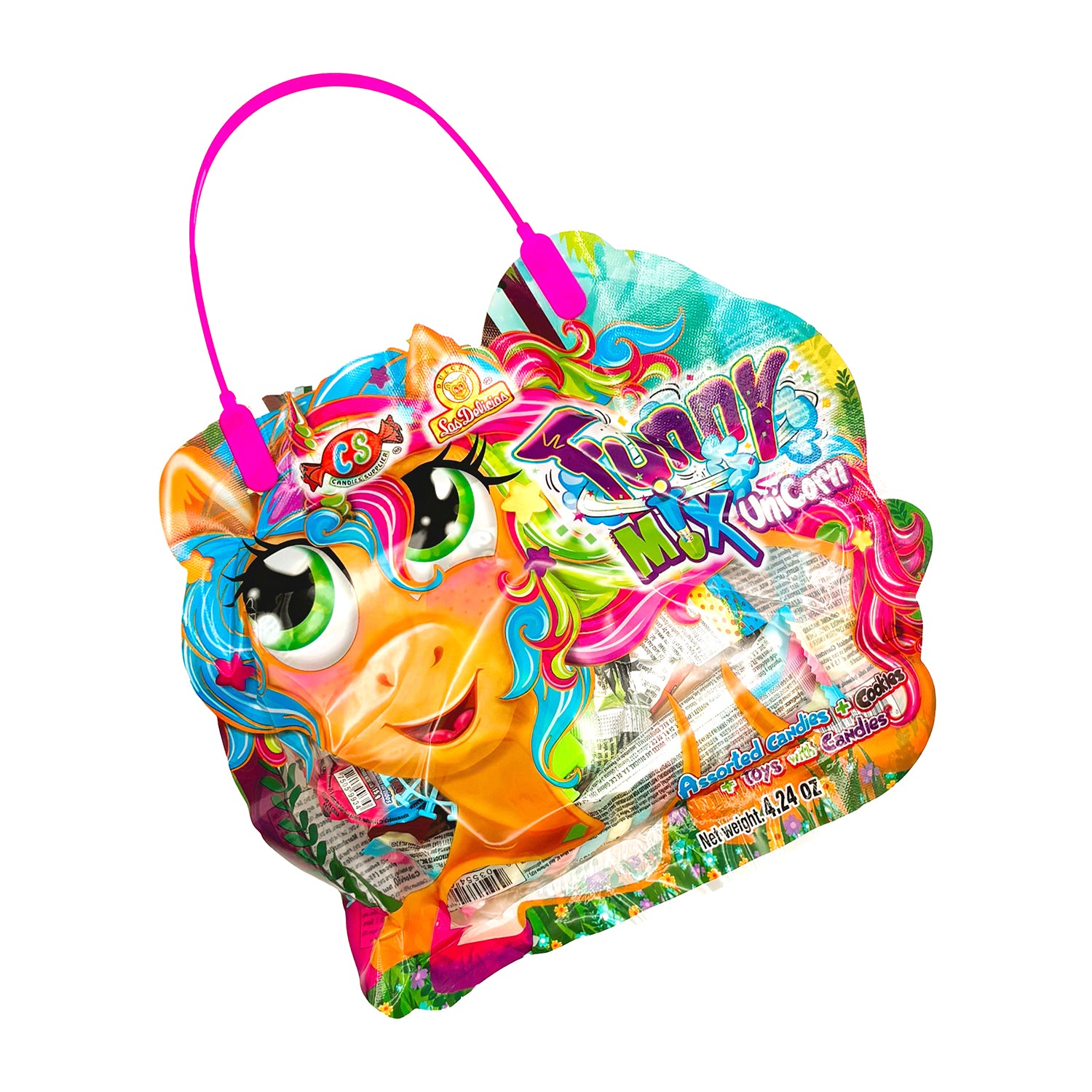Las Delicias Funny Mix Snacks - 4.24oz Resealable Bag | Sweet & Salty Candy Assortment | Perfect for Parties, Movie Nights & Office Treats