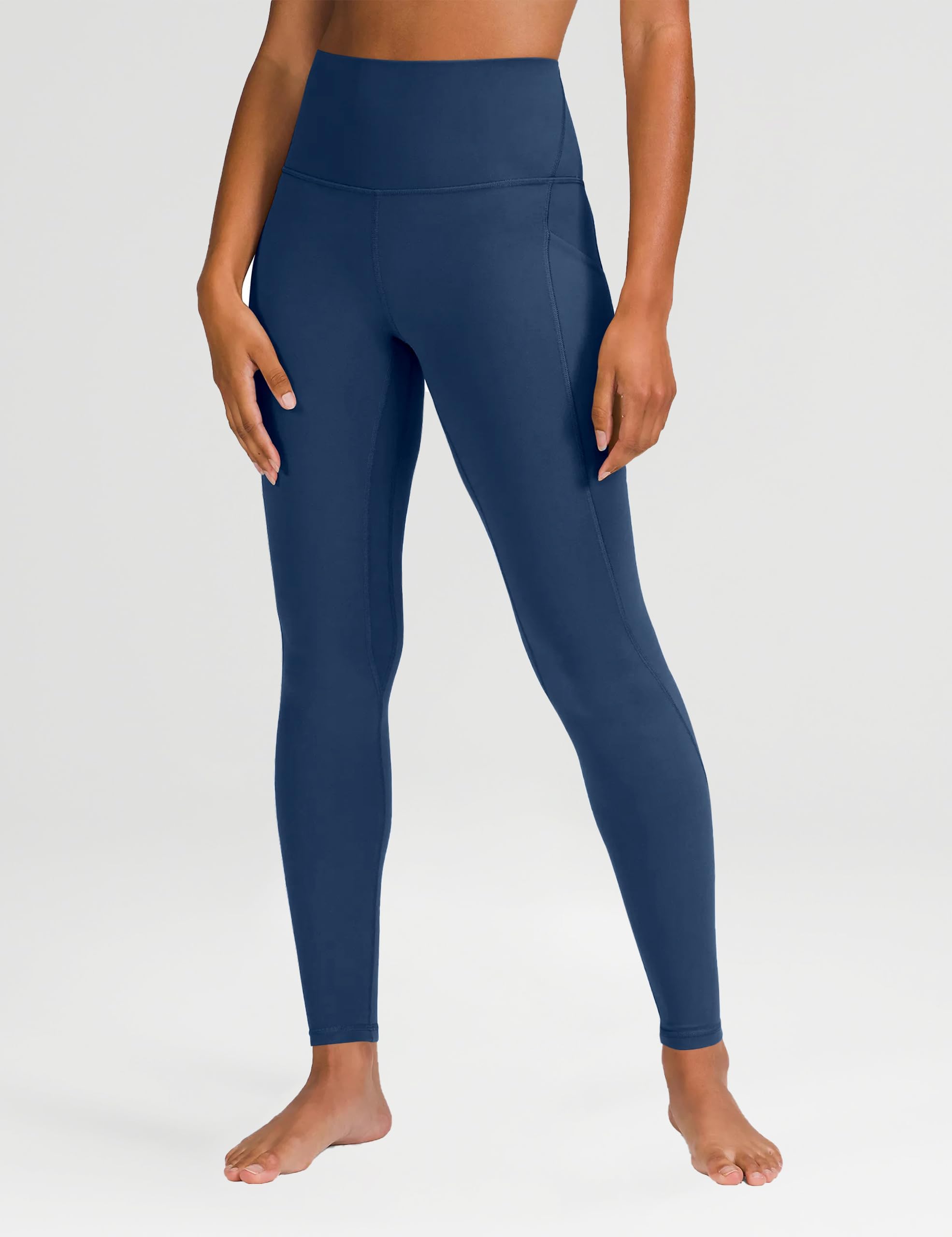 WodoWei Women's High Waisted Yoga Pants - Buttery Soft Compression Workout Leggings with Tummy Control for Gym, Running & Athletic Wear | Perfect for Yoga, Pilates & Lounge Wear