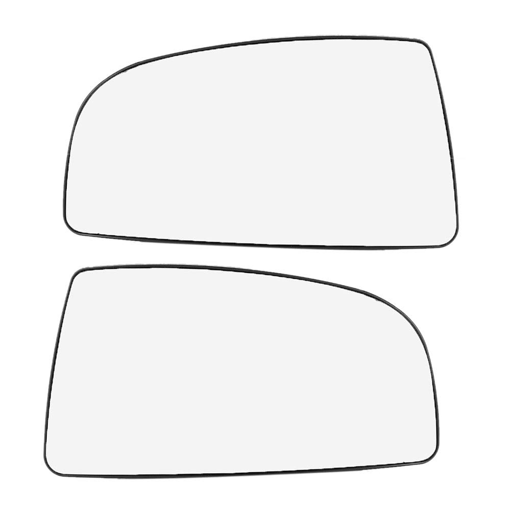 Ford Transit MK8 2014-2020 Replacement Side Mirror Glass - Pair of Lower Door Wing Mirror & Rear View Mirror Glass (Part #1855103, 1855102) - Perfect for DIY Auto Repair & Truck Maintenance