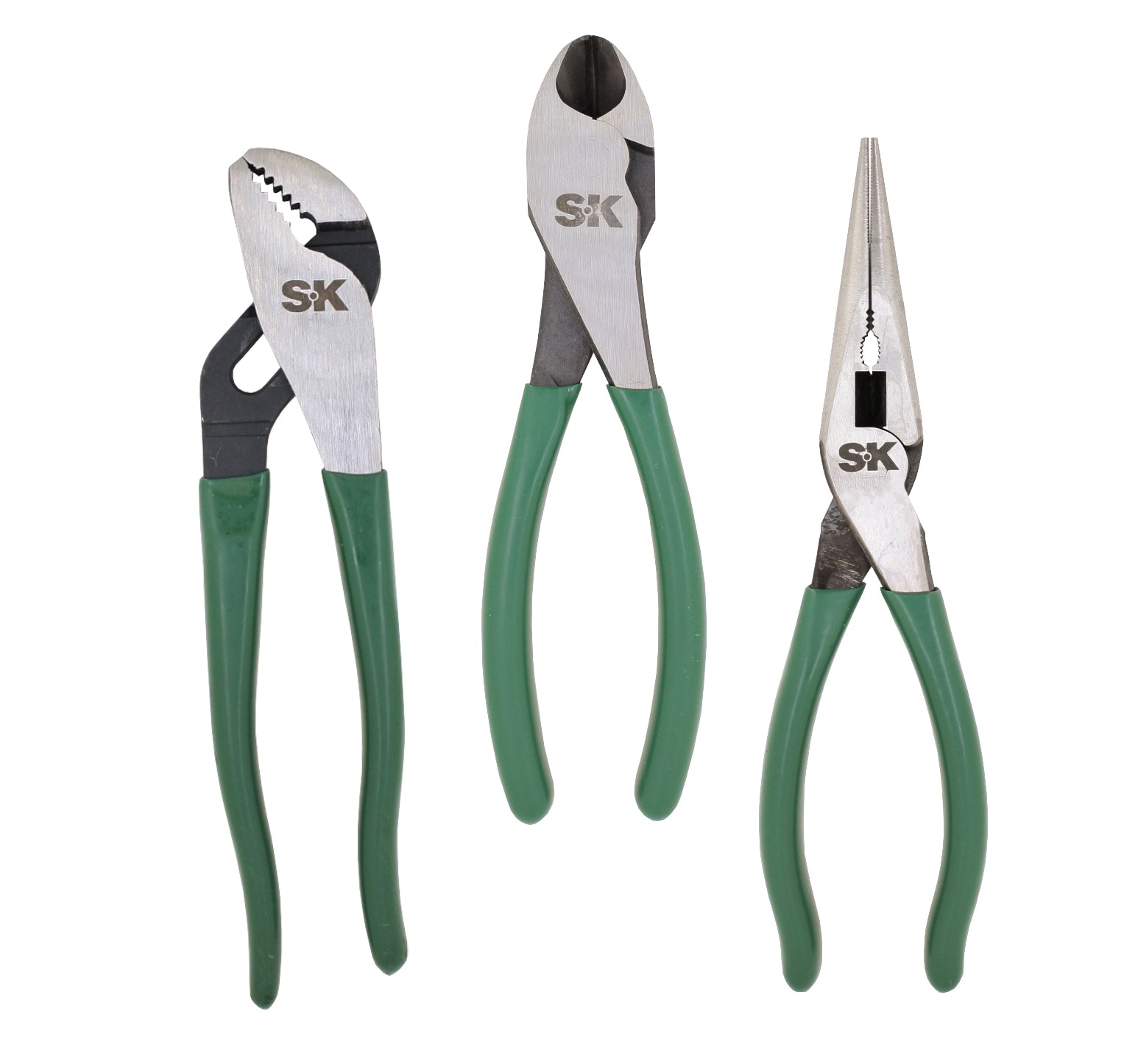 3 Piece Pump Pliers Set - High-Quality Plumbing Tools for Home Repairs, DIY Projects & Professional Use - Perfect for Pipe Fittings, Hose Clamps & Plumbing Maintenance