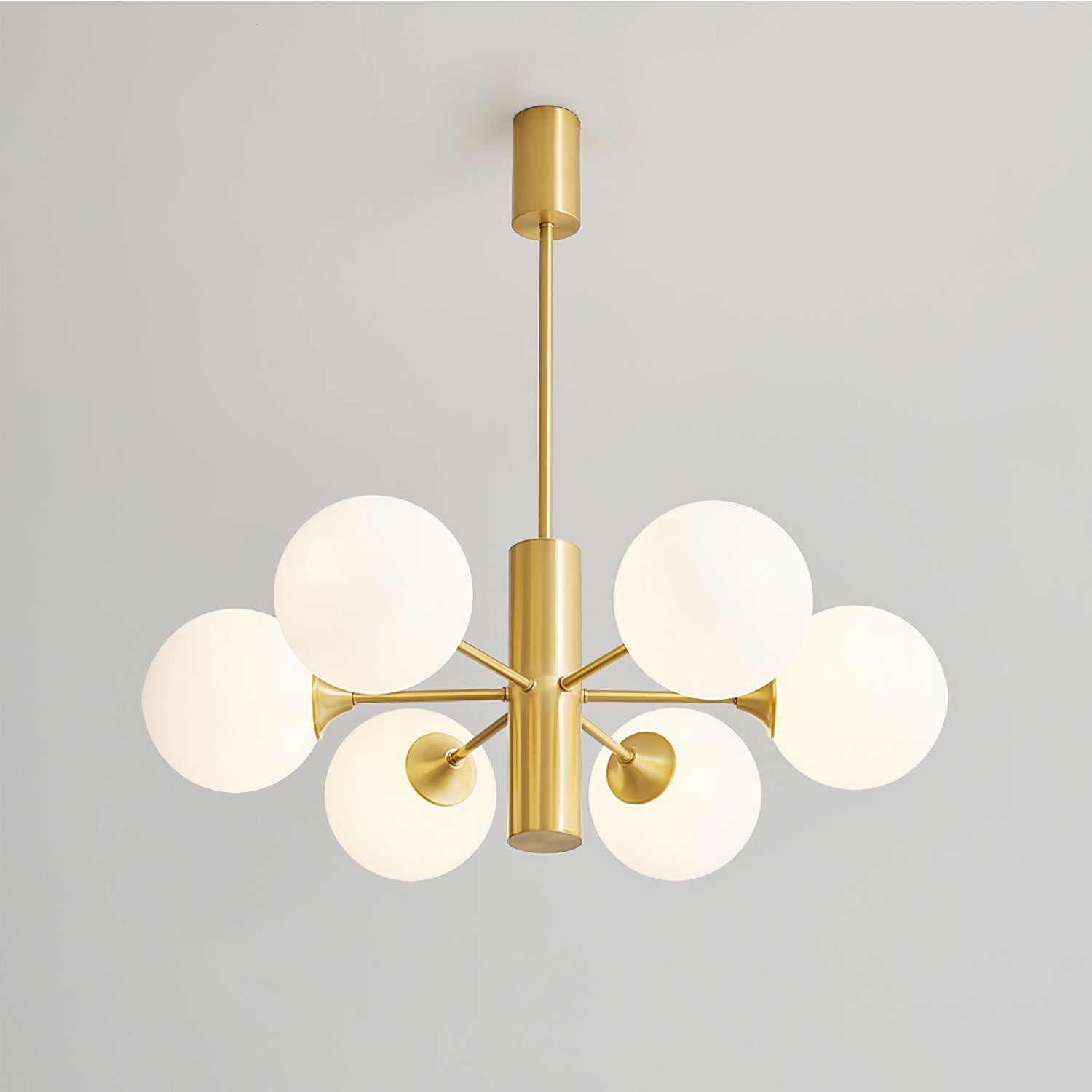 Stylish Bean Ball Chandelier - Modern Pendant Lighting Fixture for Dining Room, Bedroom & Living Room Decor