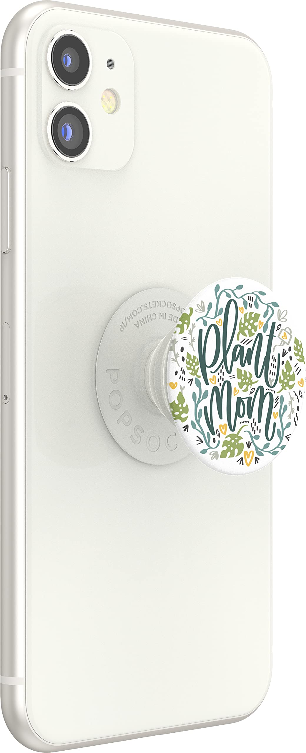 PopSockets Expanding Phone Grip with Kickstand - Plant Mom Design | Secure Phone Holder for iPhone & Samsung | Perfect for Selfies, Video Calls & Hands-Free Viewing