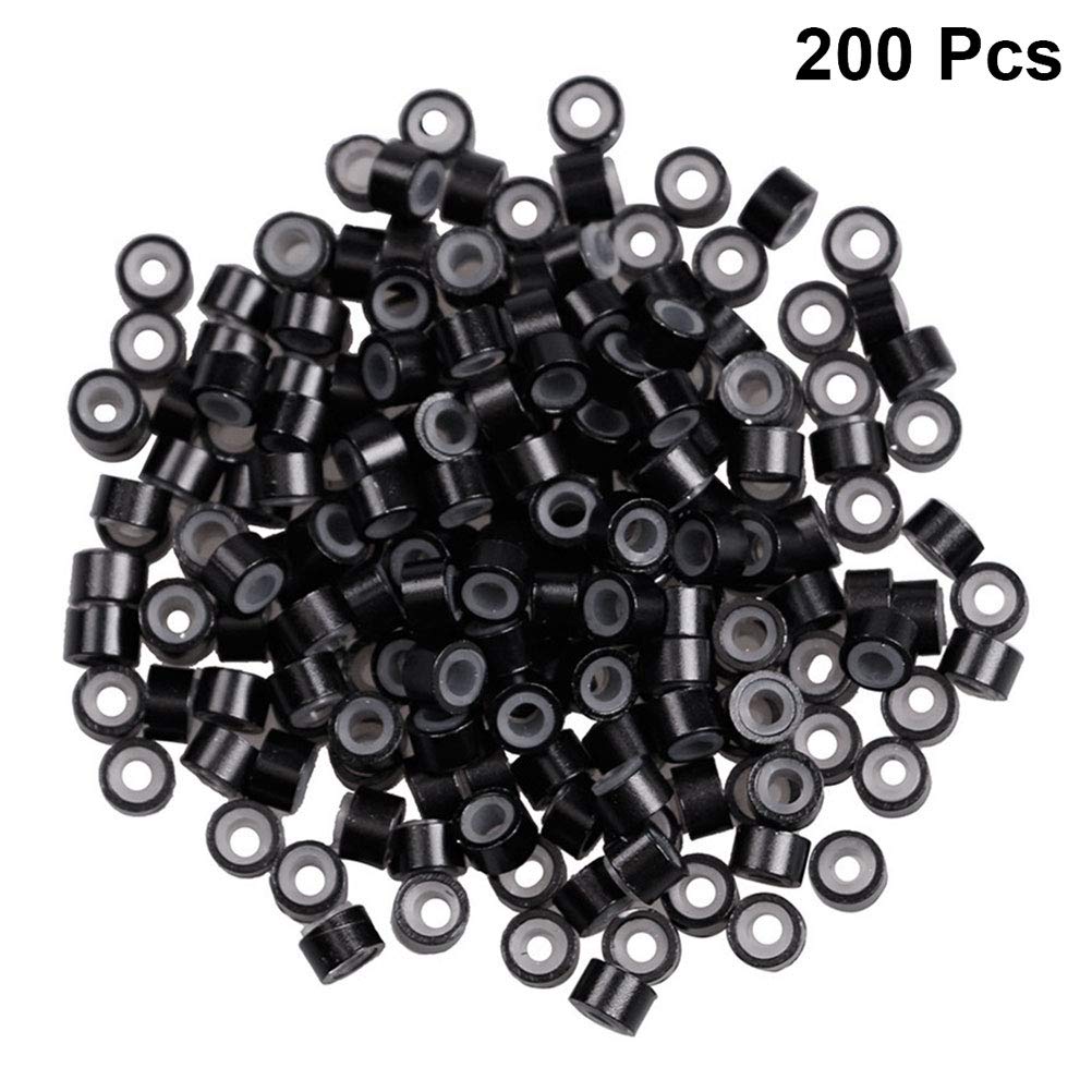 200pcs Dreadlock Hair Rings - Filigree Tube Cuffs for Braids & Locs - Boho Hair Accessories for Women (Perfect for Festivals, Cosplay & Everyday Styling)