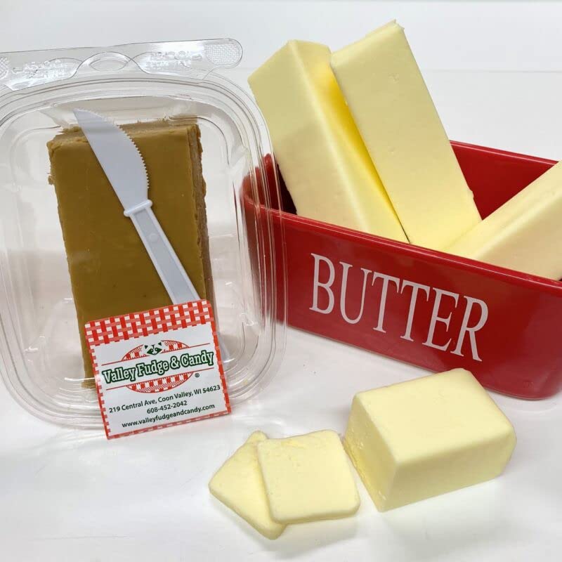 Valley Fudge - Premium Penuche Artisan Fudge with Real Butter | Gourmet Candy Gift | Half Pound Package | Perfect for Holidays, Parties & Sweet Treats