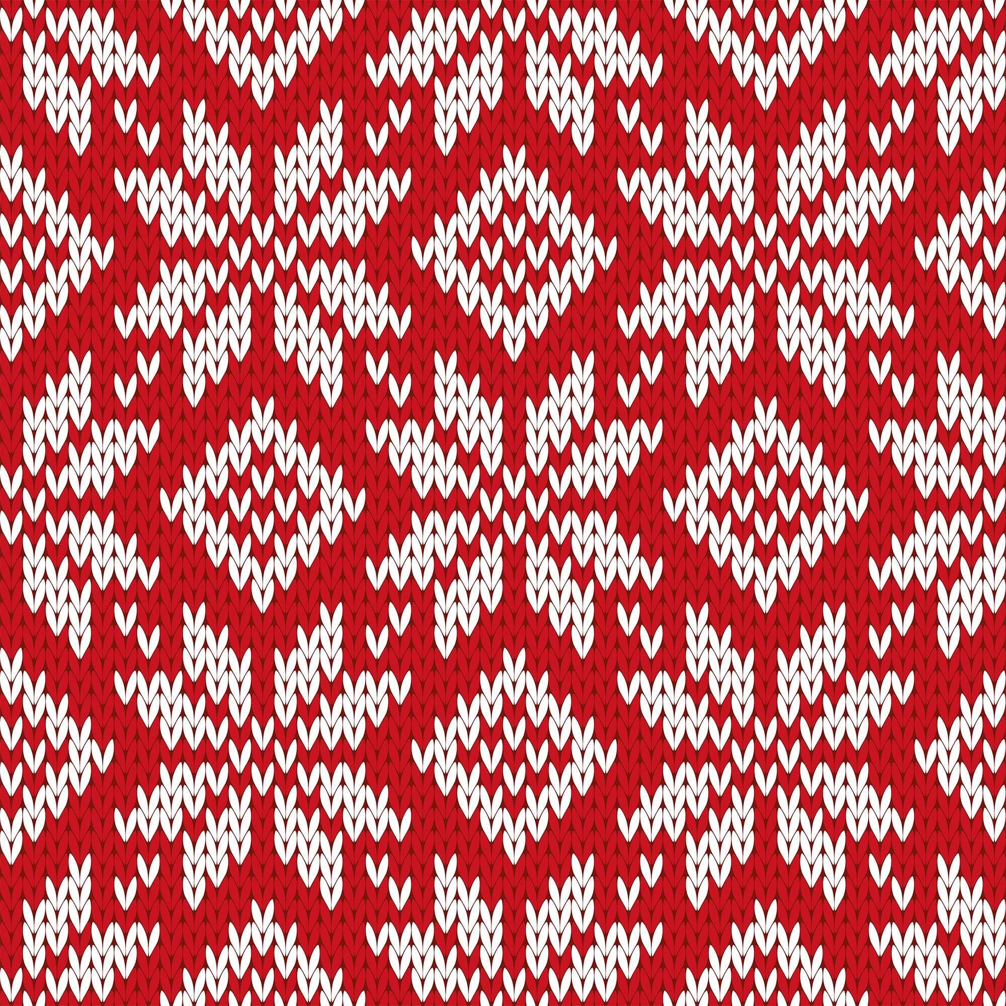 Red and White Geometric Peel and Stick Removable Wallpaper 7961 - Self-Adhesive Wall Decor for Bedroom, Living Room, Office