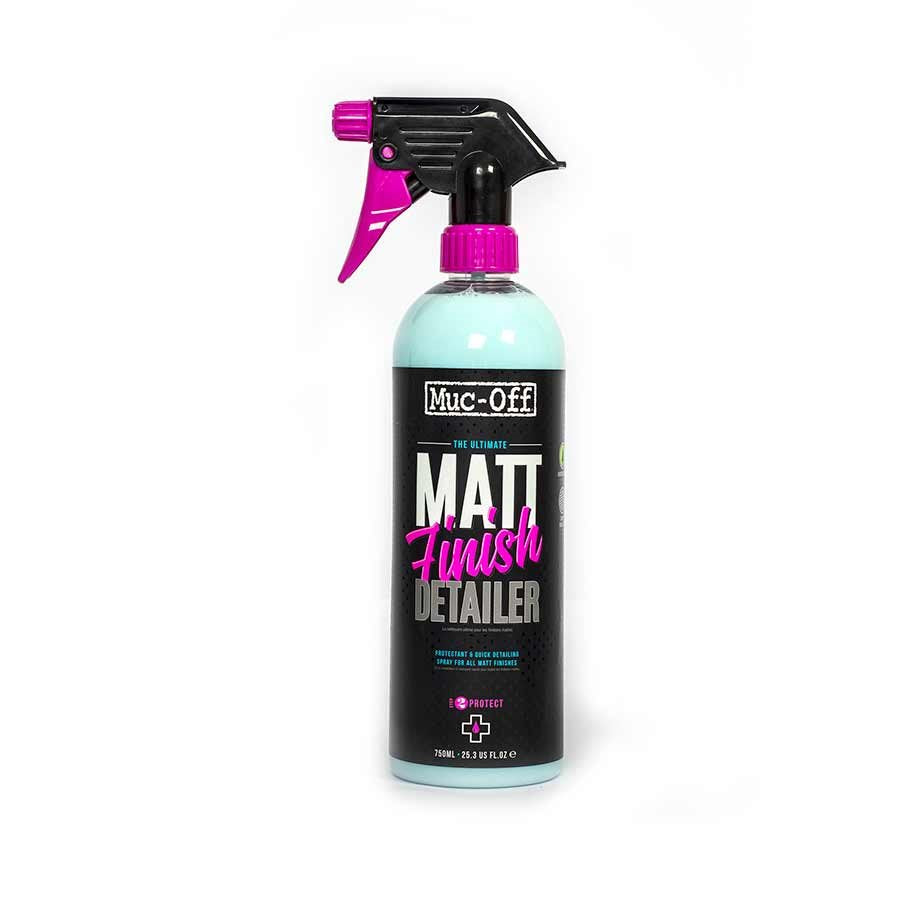 Muc Off Matt Finish Detailer 750ml - Motorcycle & Bike Matte Paint Protection Spray - Perfect for Detailing, Cleaning & Protecting Matte Surfaces