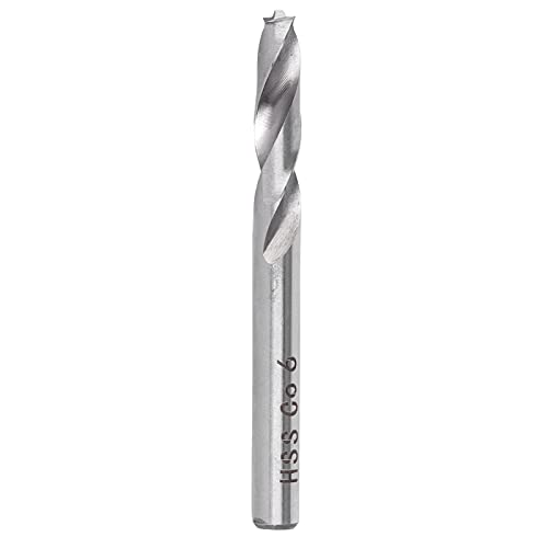 High-Speed Steel NC Spot Drill Bit for Electric & Pneumatic Drills - Perfect for Builders, Temporary Workers & DIY Projects | Ideal for Metalworking, Woodworking & Construction Applications