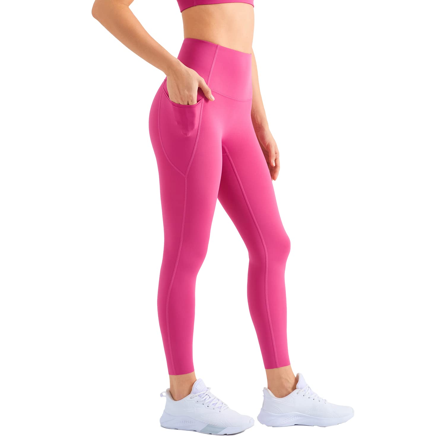 **Altiland High-Waisted Workout Leggings for Women with Pockets - Tummy Control Yoga Pants, Squat-Proof Gym Capris - Perfect for Yoga, Running & Lounge Wear**