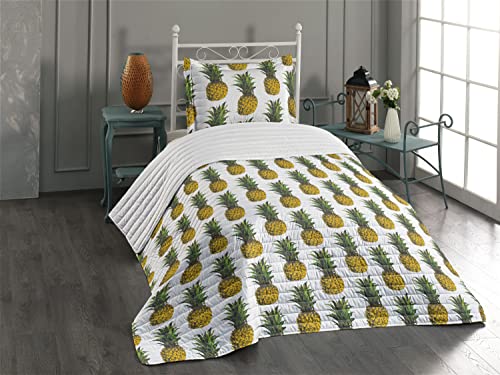 Mustard White and Green
