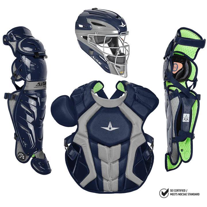All Star S7 AXIS Adult Catcher's Kit - NOCSAE Approved Baseball Gear for Catchers | Perfect for Training, Games & Professional Use