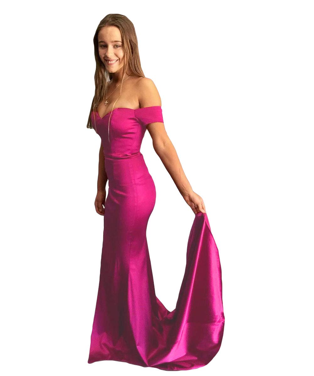 Elegant Strapless Mermaid Prom Dress for Women - Long Satin Formal Evening Gown for Homecoming, Wedding Guest, Cocktail Party & Special Occasions