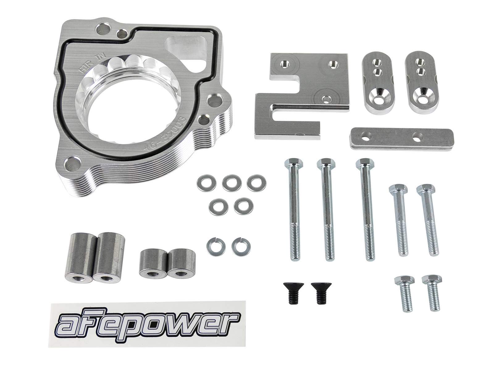 aFe Power Silver Bullet 46-32003 Throttle Body Spacer for Dodge Ram 1500 2500 3500 - Improve Airflow & Performance - Off-Road & Towing Upgrade