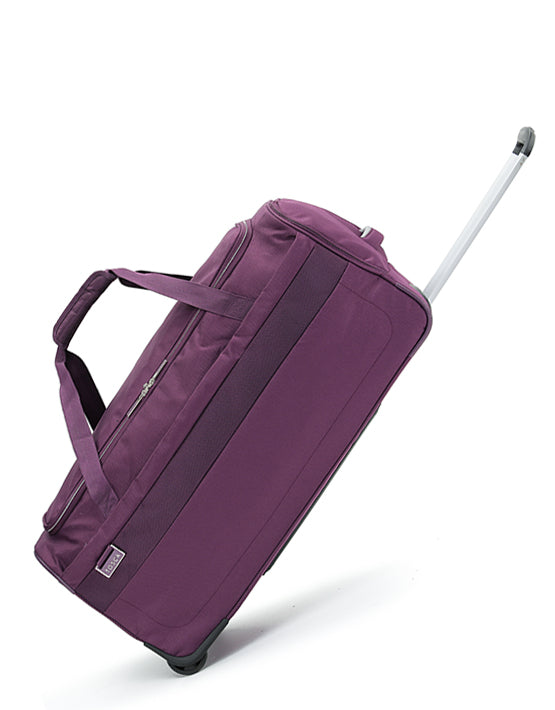 Tosca TCA720 WB Vega 29-Inch Wheeled Duffle Bag in Plum - Perfect for Travel, Gym & Weekend Getaways