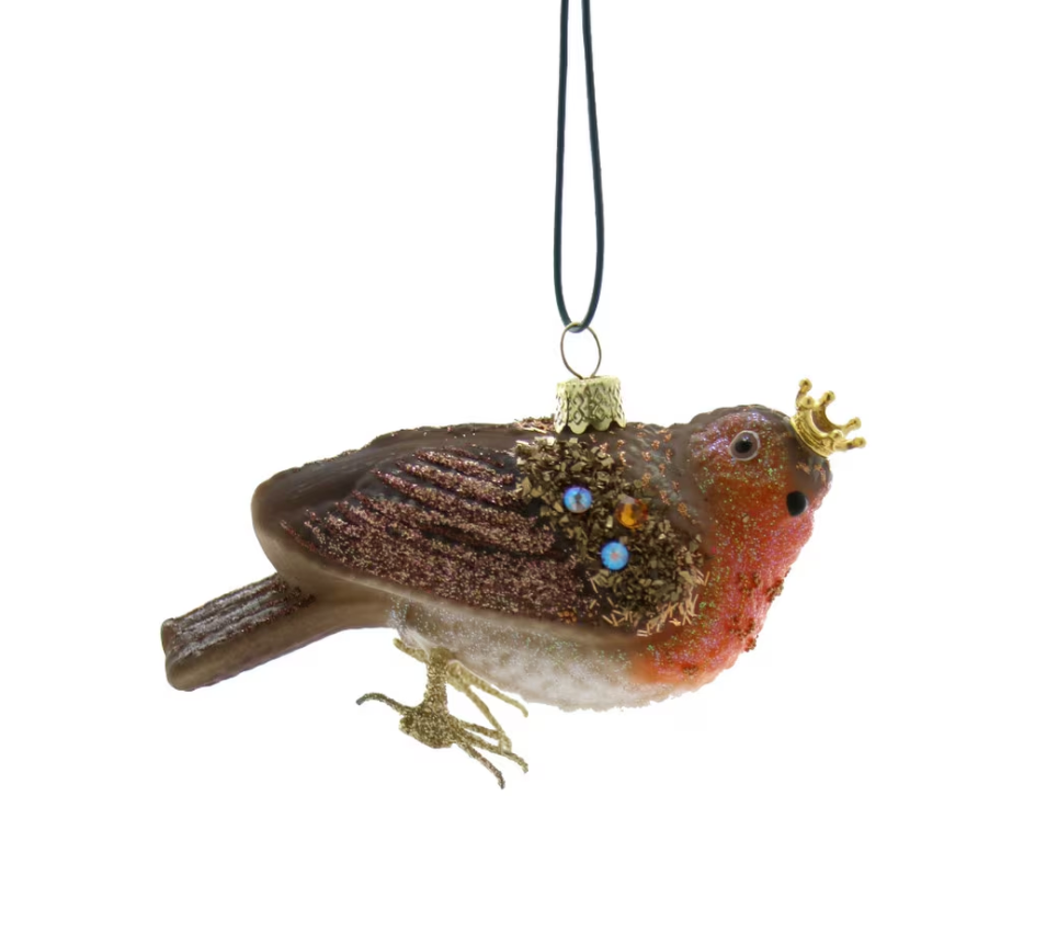 Handmade Robin Bird Ornament - Christmas Tree Decoration, Holiday Home Decor, Gift for Bird Lovers - Perfect for Xmas, Winter Decorations & Festive Gifts