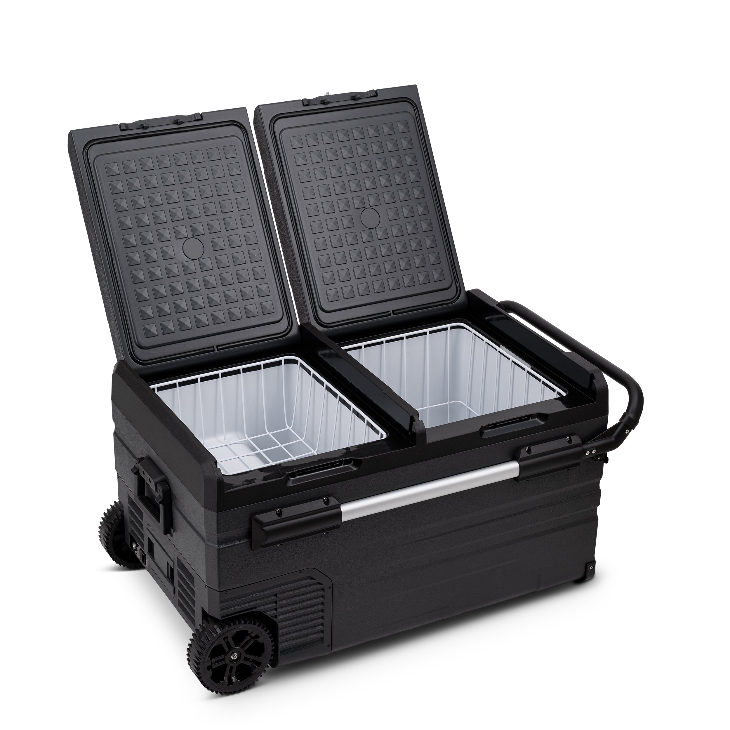 Newair® 80 Quart Portable Electric Camping Cooler - 12V/24V DC Power for Road Trips, Tailgating & Outdoor Adventures | Keep Food & Drinks Cold Anywhere