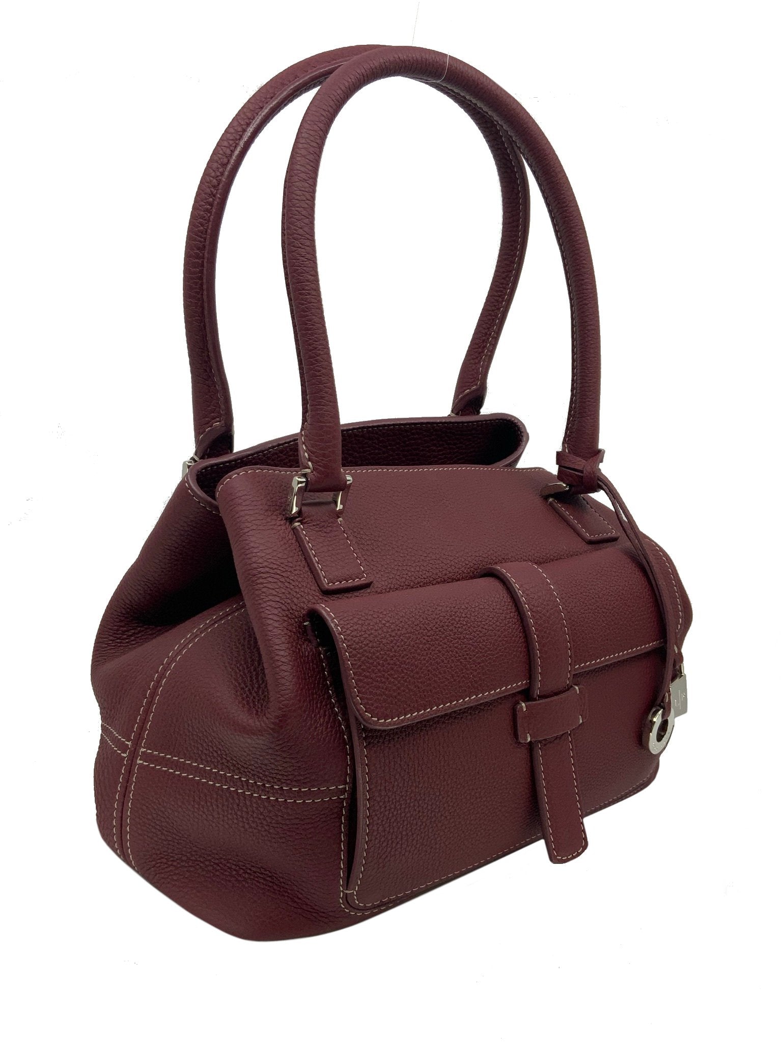 Loro Piana Mini Globe Bag - Luxury Leather Crossbody Handbag for Women | Perfect for Travel, Work & Everyday Use