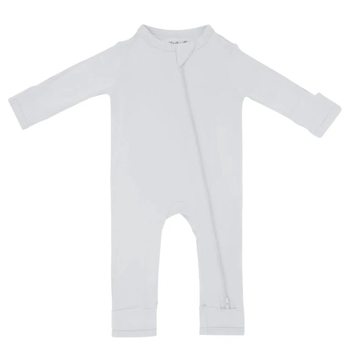 Kyte Baby Zipper Romper - Soft & Cozy Baby One-Piece Pajamas with Easy Zipper (Storm Color) - Perfect for Sleepwear, Playtime & Everyday Comfort