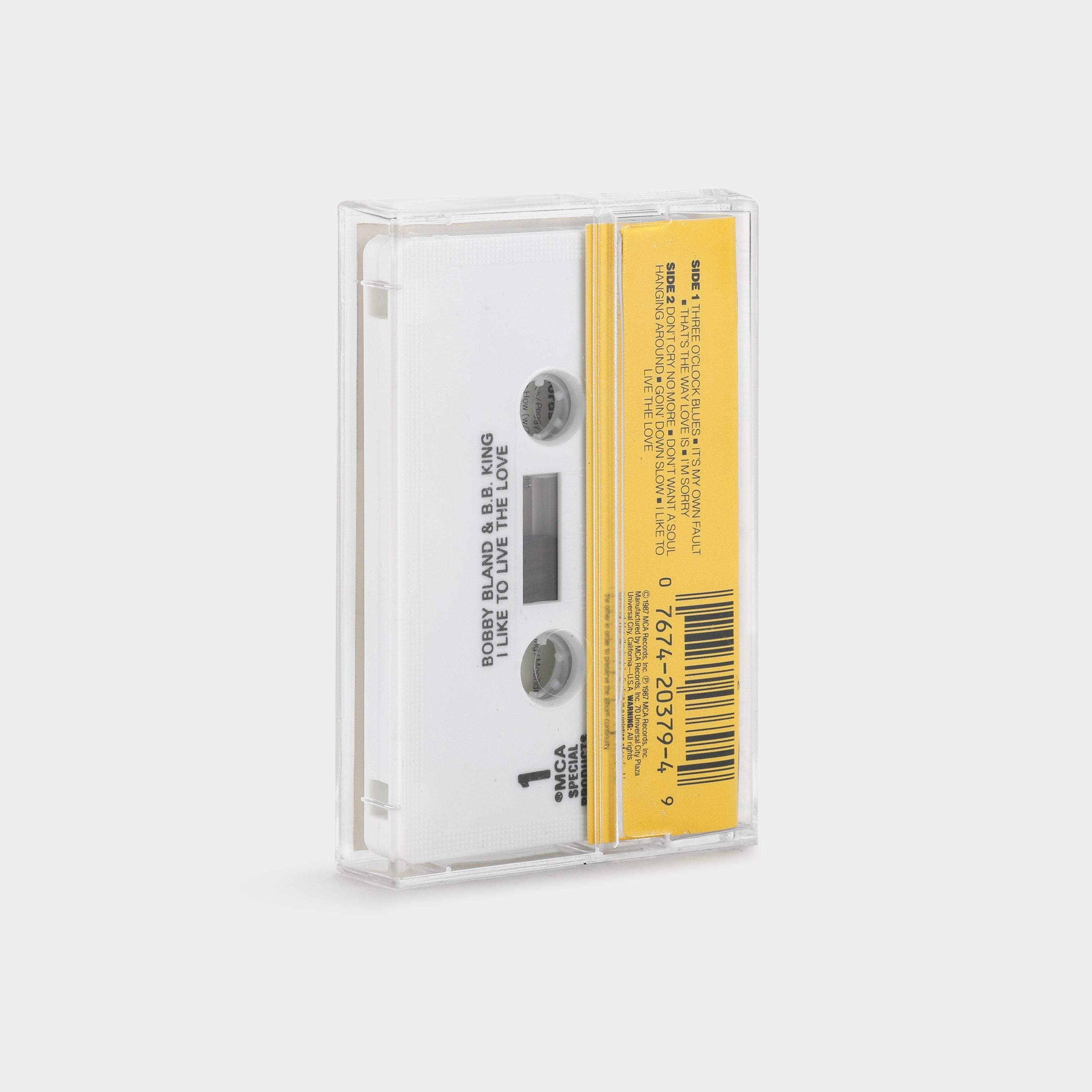Bobby Bland & B.B. King - I Like To Live The Love Cassette Tape | Vintage R&B Blues Music | Perfect for Collectors & Music Lovers | Home, Car & Retro Music Player Use