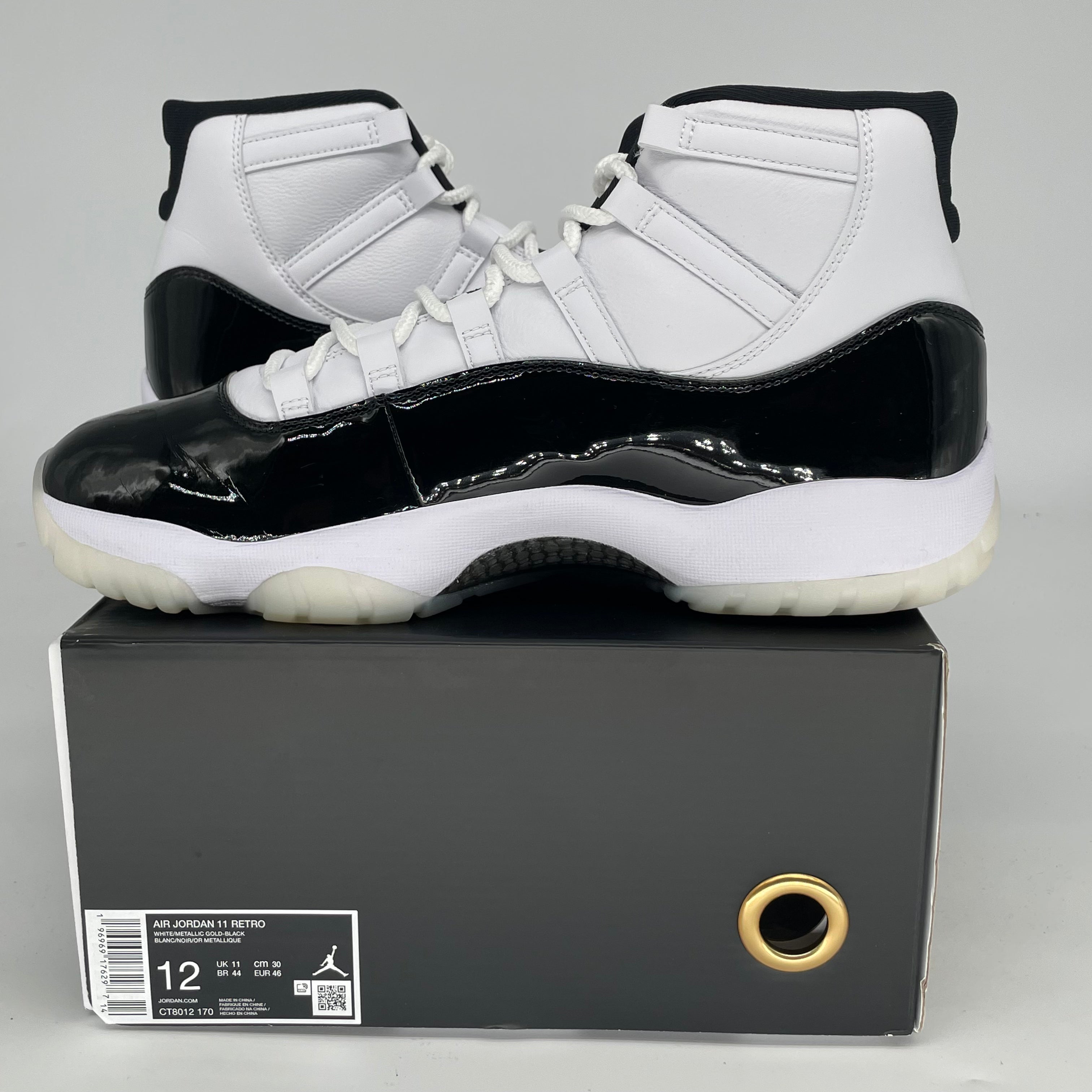 Air Jordan 11 Retro DMP Gratitude Men's Basketball Shoes Size 12 - CT8012-170 for Sneaker Collectors & Court Performance