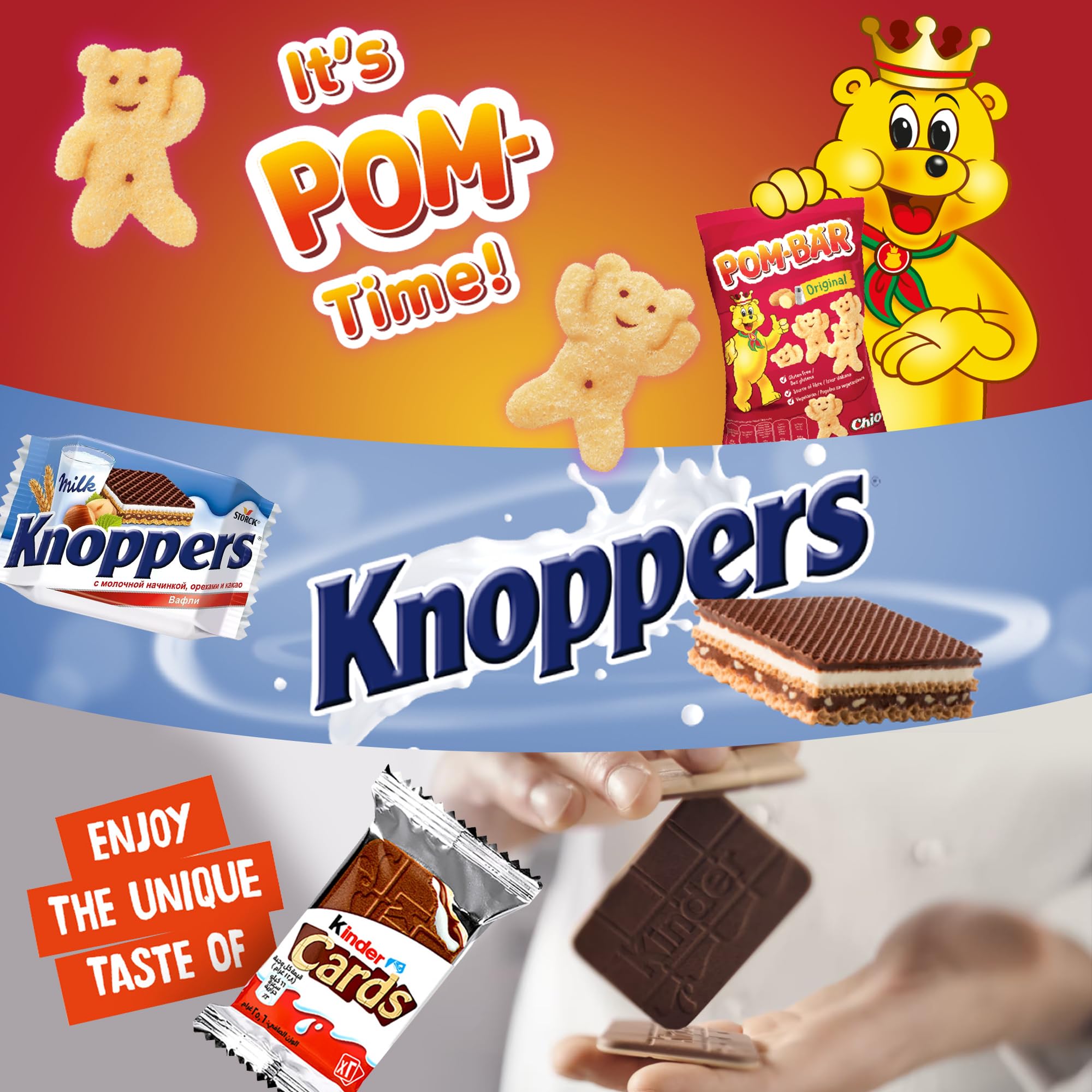 Authentic German Snacks & Candy - Premium European Chocolates, Sweets & Treats for Gifting, Parties & Home Enjoyment