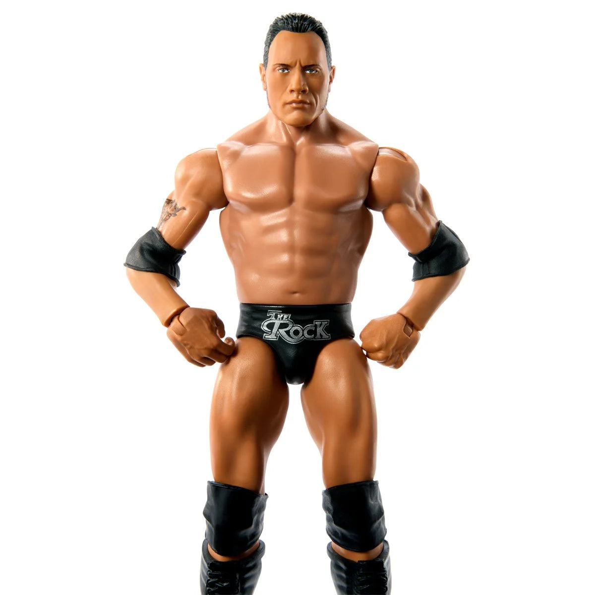 The Rock WWE Main Event Series 150 Action Figure - Collectible Wrestling Toy for Fans & Kids - Perfect for Play, Display & Gifts