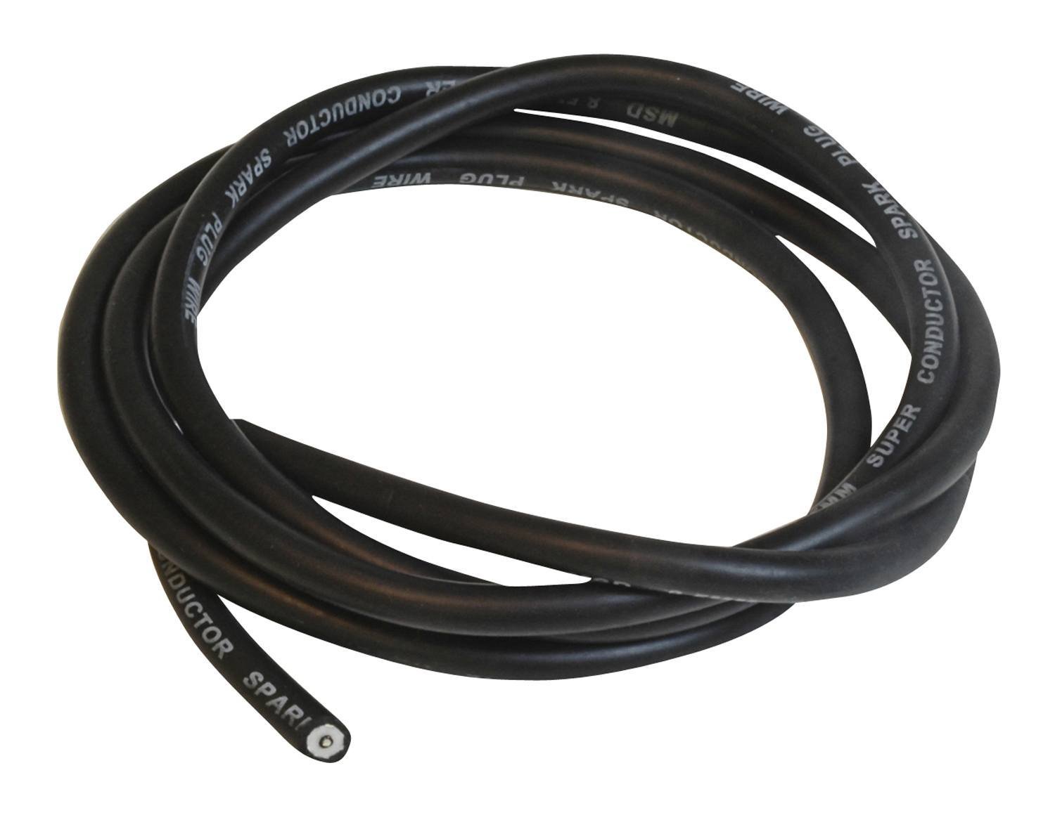 MSD Ignition 34043 Super Conductor Bulk Spark Plug Wire Set - High Performance Ignition Wires for Cars, Trucks & SUVs - Perfect for Racing, Off-Road & Daily Driving