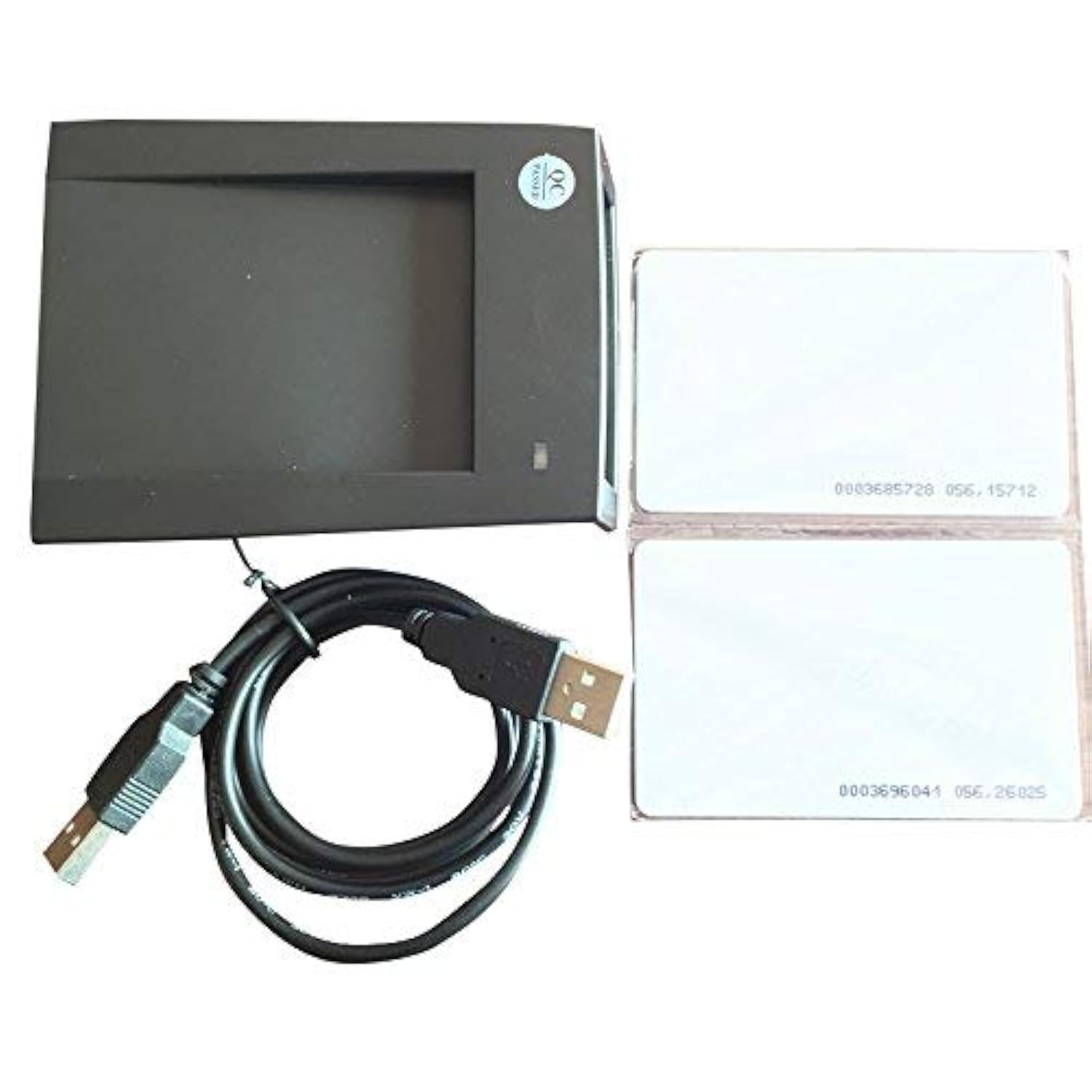 YARONGTECH® MIFARE Card Reader - 13.56MHz RFID USB Desktop HF Reader for Access Control, Payment Systems & Smart Cards | Compatible with Windows, Linux, Android | Ideal for Office Security, Hotel Management & Public Transportation