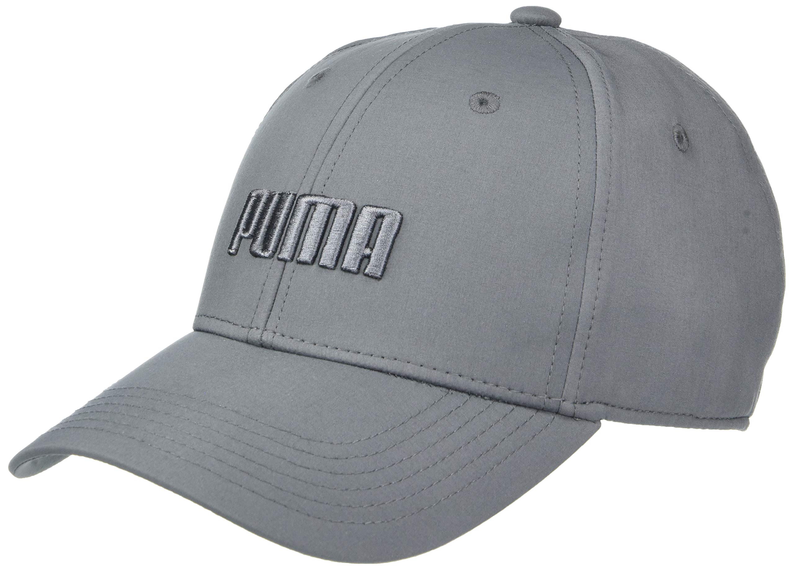 PUMA Men's Gains Stretch Fit Baseball Cap - Adjustable & Breathable for Running, Gym, and Outdoor Sports