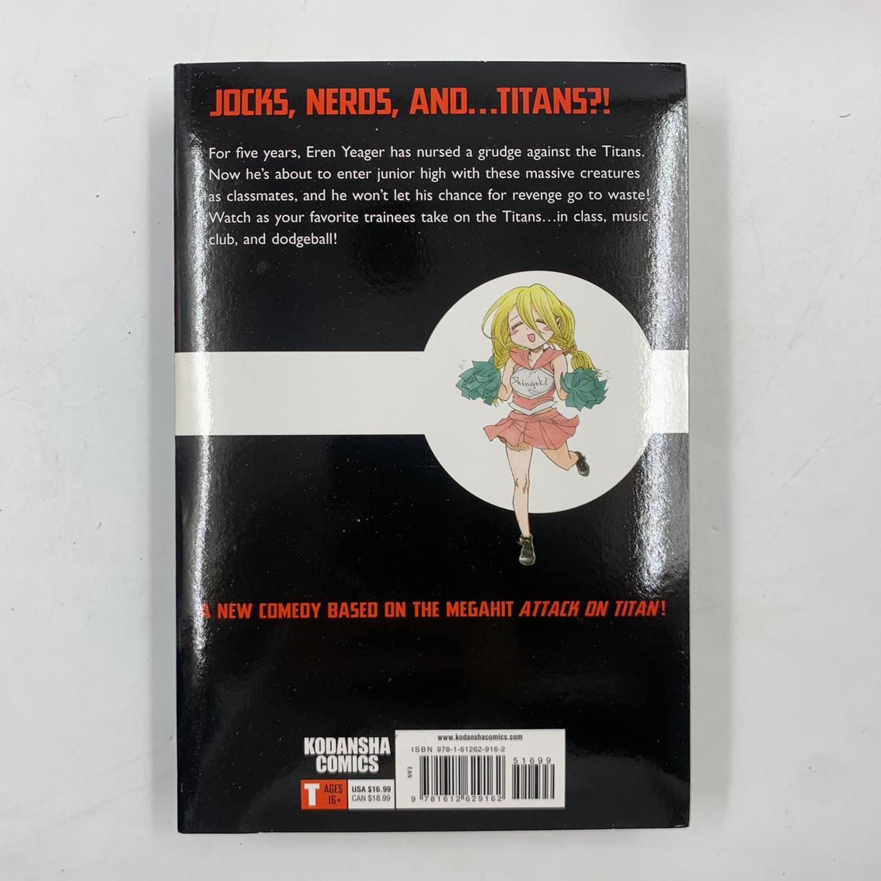 Attack On Titan Junior High Manga Book - Paperback Edition | Anime Comic for Teens & Adults | Perfect for Manga Collectors & Anime Fans