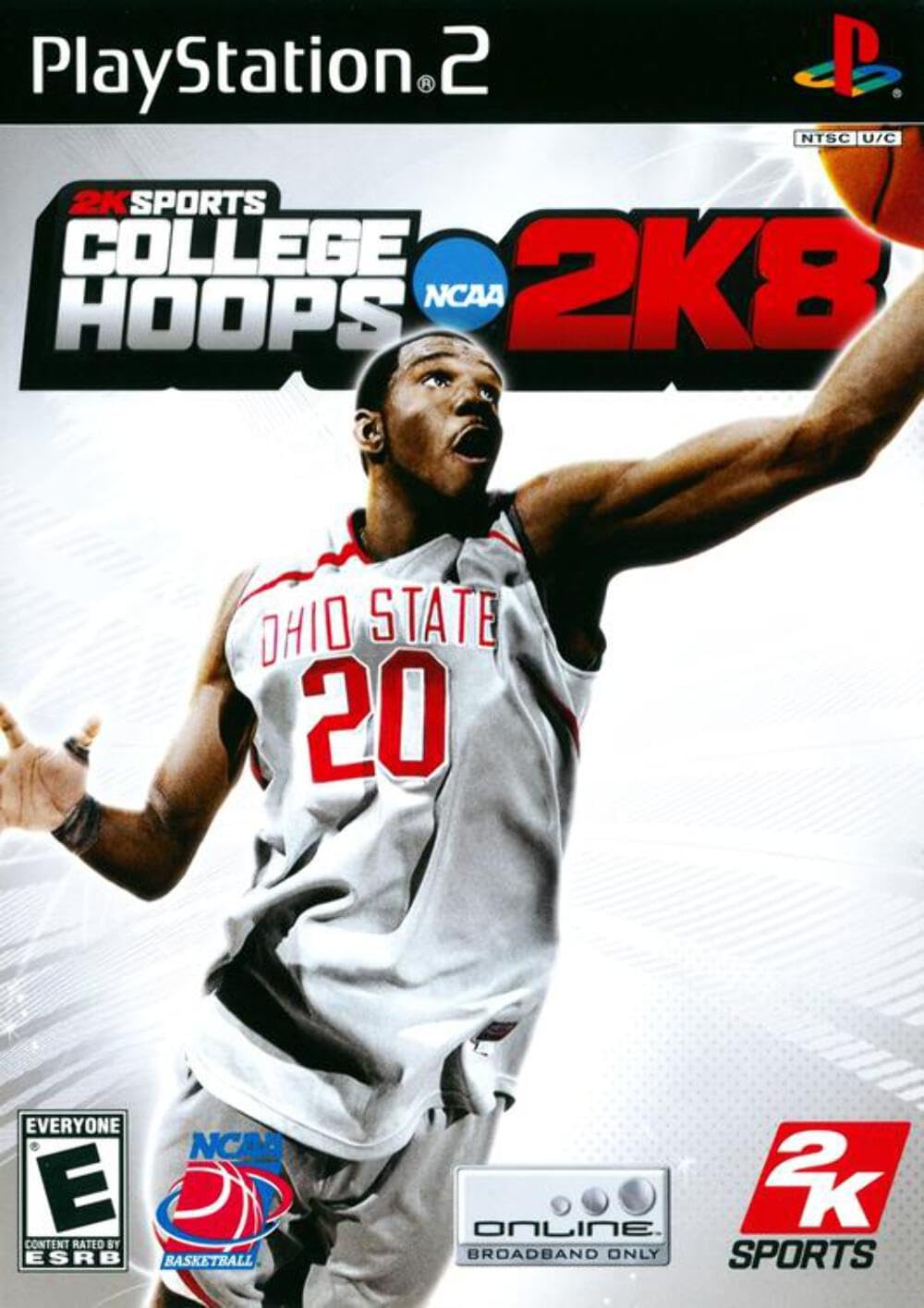 College Hoops 2K8 - PlayStation 2 Basketball Video Game | NCAA March Madness Simulation | Perfect for Sports Fans & Retro Gaming Enthusiasts | Great for Game Nights & Nostalgic Play