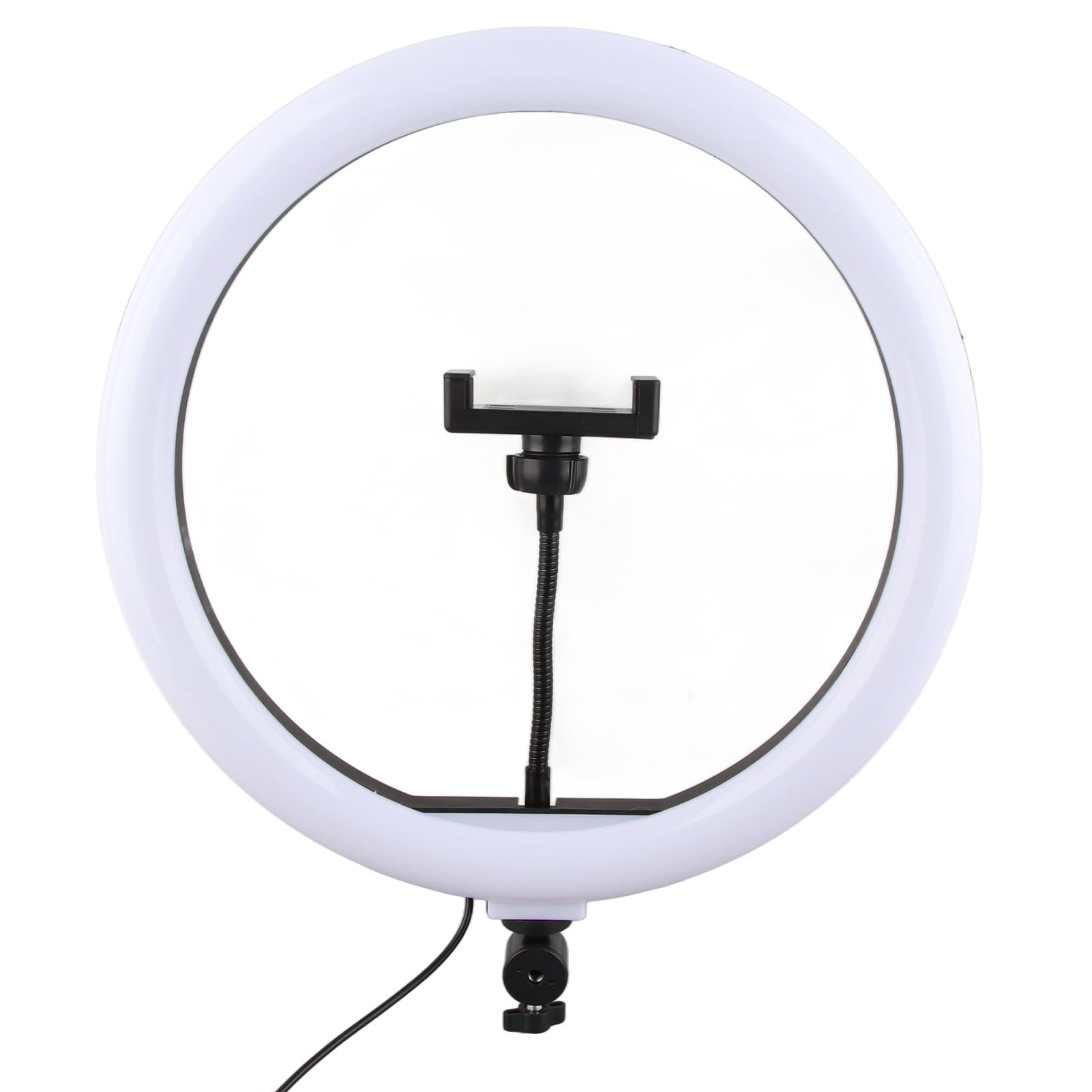 ANKROYU 13 Inch Selfie Ring Light with Tripod & Phone Holder - Adjustable LED Ring Light for Camera, Makeup, YouTube Videos & Live Streaming - USB Powered Lighting for Photography, TikTok & Video Calls