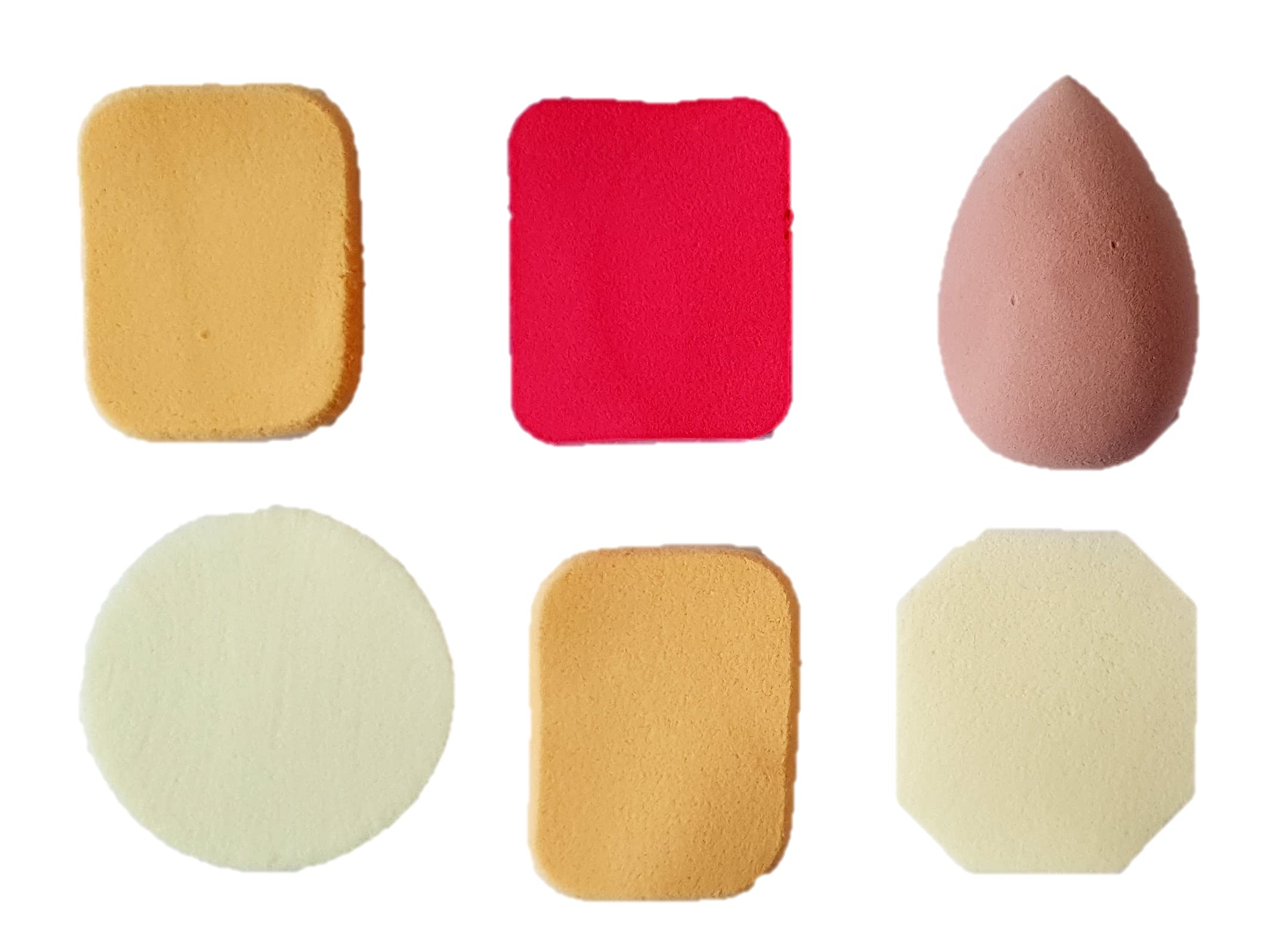TopFinder® 5-Piece Professional Makeup Sponge Set - Premium Beauty Blender for Flawless Foundation Application, All Skin Types | Perfect for Daily Makeup, Contouring & Airbrush Finish