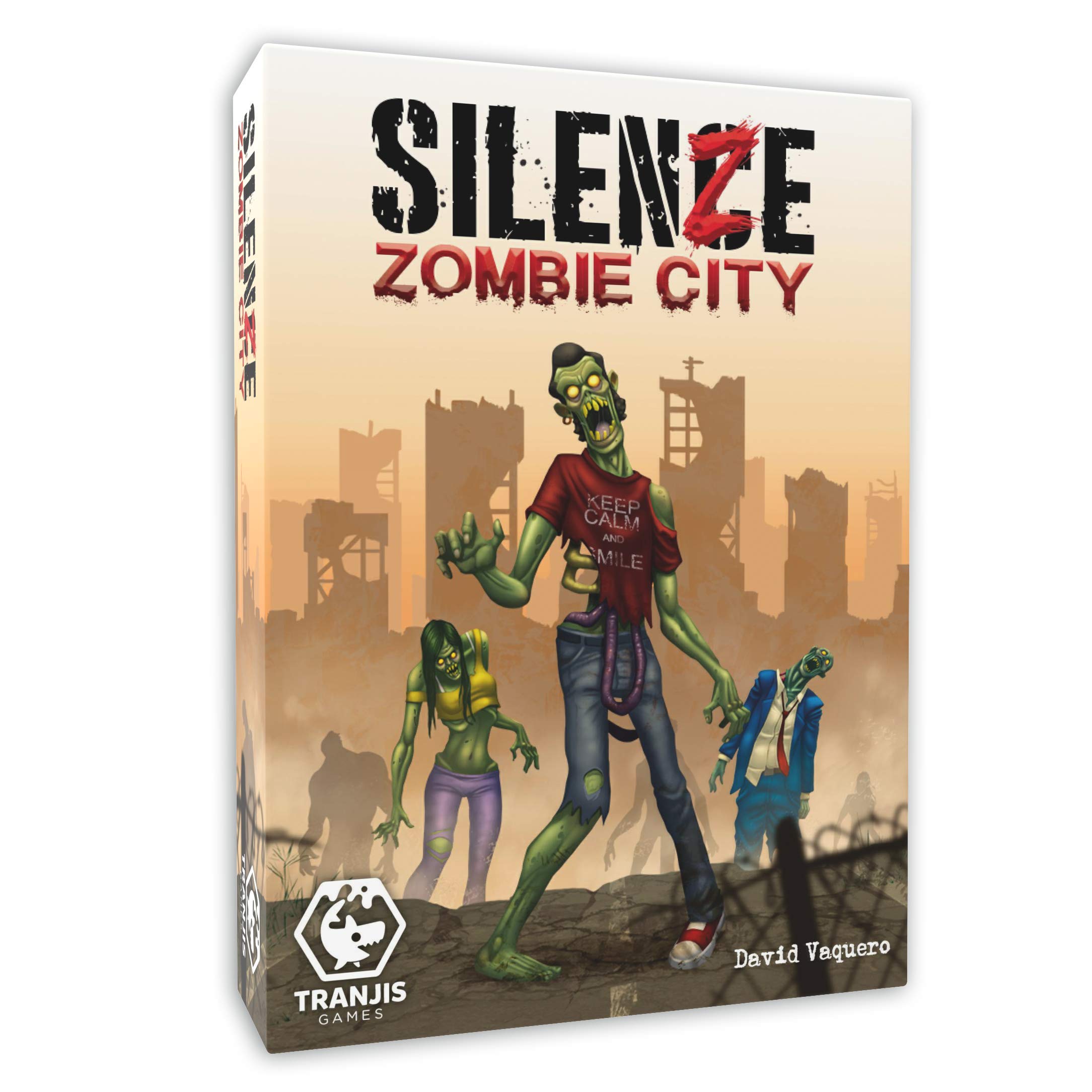 Tranjis Games SilenZe Zombie City Board Game (TRG-018zom) - Horror Survival Adventure