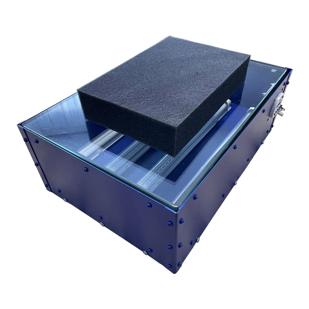 110V 60W UV Exposure Unit for Screen Printing & Hot Stamping - 18x12 Inch Exposure Size with Timer - Perfect for DIY T-Shirt Printing, Sign Making & Craft Projects