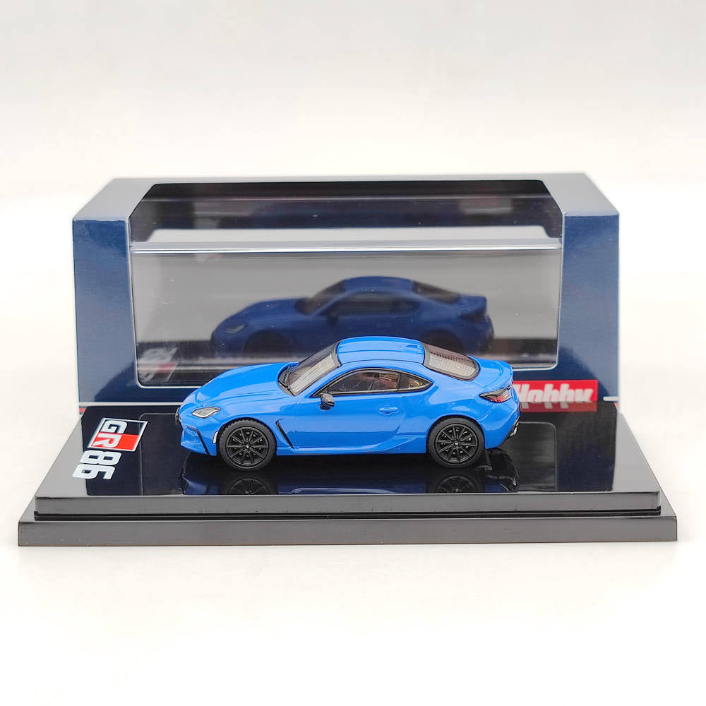1/64 Scale TOYOTA GR86 RZ 3BA ZN8 Blue Diecast Model Car - Limited Edition Collectible Toy Vehicle for Adults & Kids - Perfect for Display, Racing Games, and Car Enthusiast Gifts