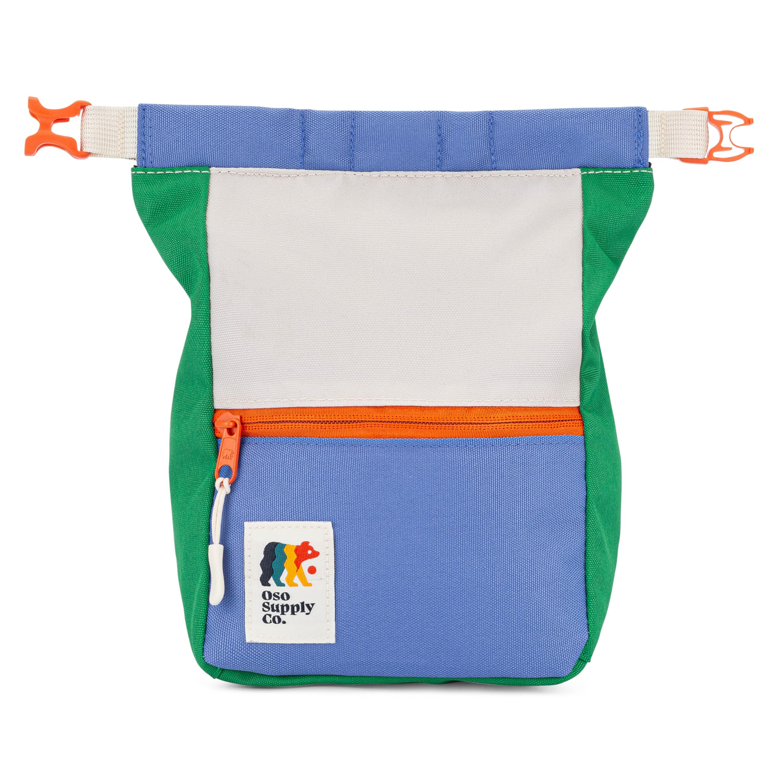 **Crux Bouldering Chalk Bucket – Large Rock Climbing Chalk Bag with Magnetic Closure, Zippered Pockets & Mesh Pouch – Ideal for Climbers, Weightlifting, Gymnastics & Outdoor Training**
