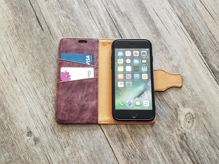 Premium Elephant Leather Wallet Case for iPhone X/XS/XR/11/12/13/14/15/16 Pro Max & Galaxy S24/S23/S22/S21/S20 Ultra/Note 20/10 Plus (Model MN1675) - Slim Protective Phone Cover with Card Slots for Daily Use & Travel