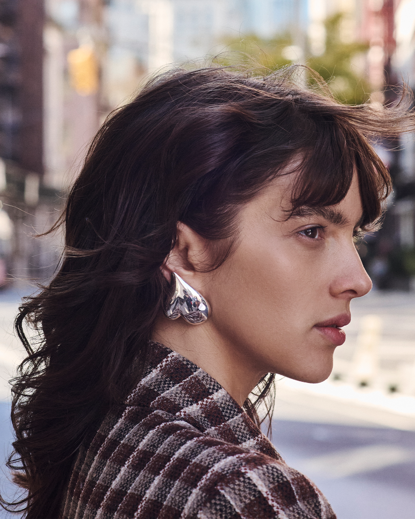 Trendy Heart Button Clip-On Earrings for Women - Fashion Jewelry for Parties, Weddings & Everyday Wear