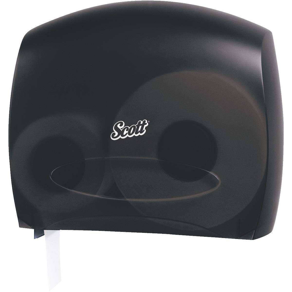 Kimberly-Clark 14234 Scott Smoke Jumbo Roll Tissue Dispenser - Commercial Grade Paper Towel Holder for Restaurants, Offices & Public Restrooms
